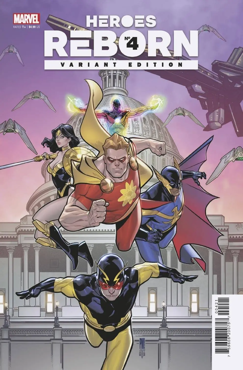Heroes Reborn #4 (Of 7) Medina Squadron Supreme Var 1