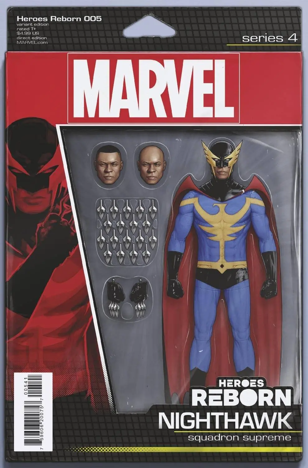 Heroes Reborn #5 (Of 7) Christopher Action Figure Var 1