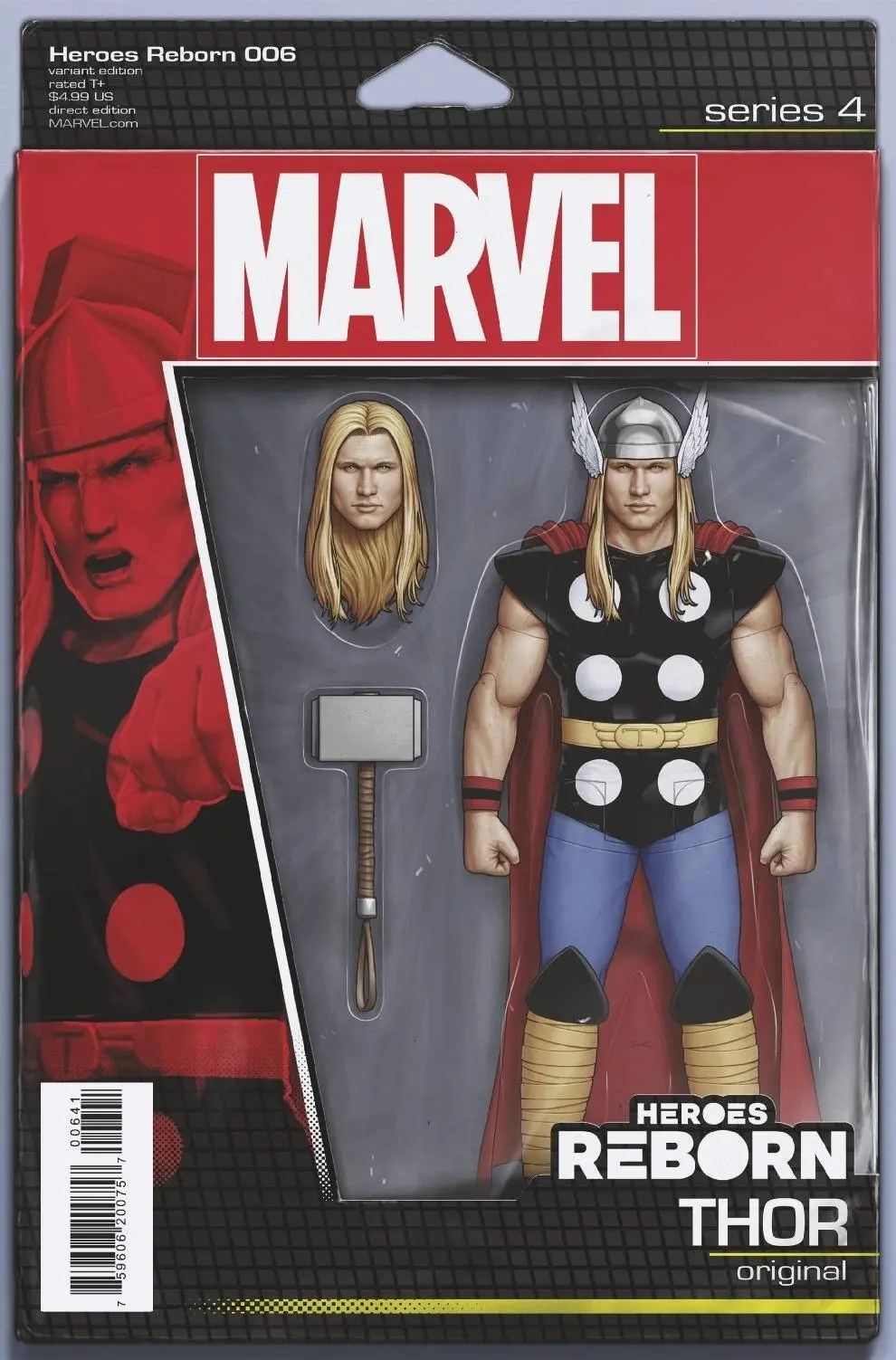 Heroes Reborn #6 (Of 7) Christopher Action Figure Var 1