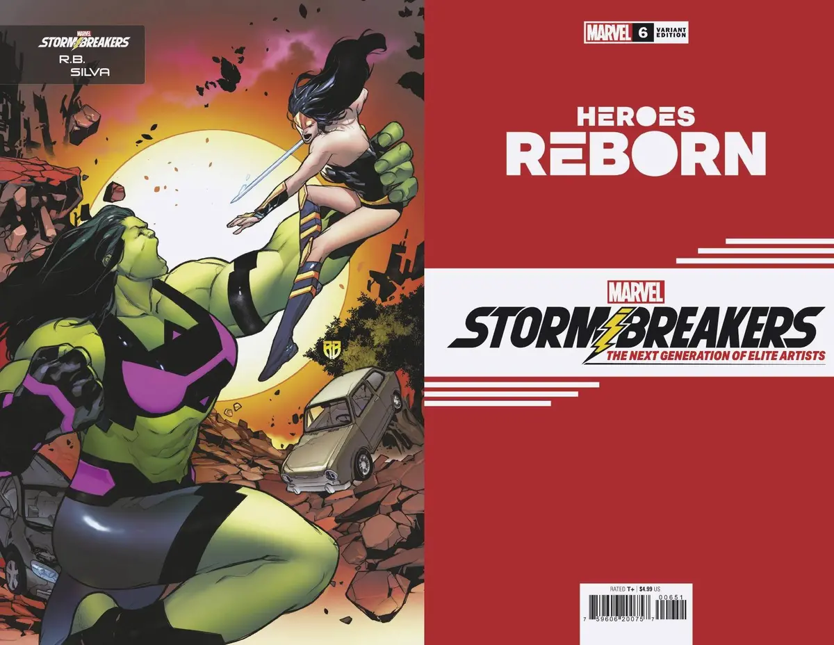 Heroes Reborn #6 (Of 7) Silva Stormbreakers Var 1