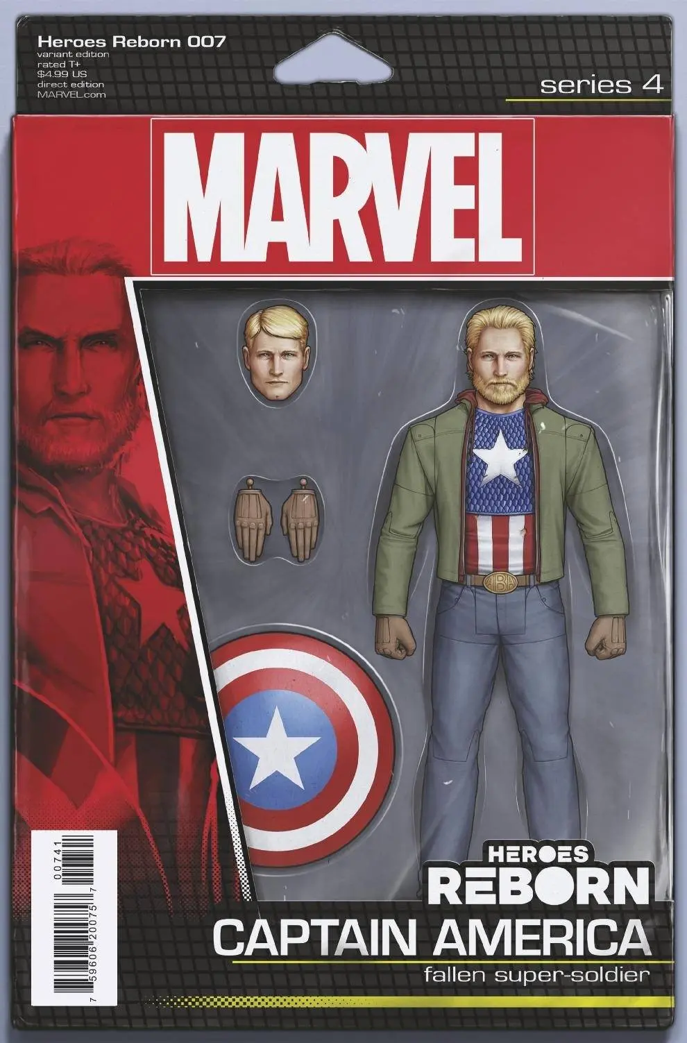 Heroes Reborn #7 (Of 7) Christopher Action Figure Var 1