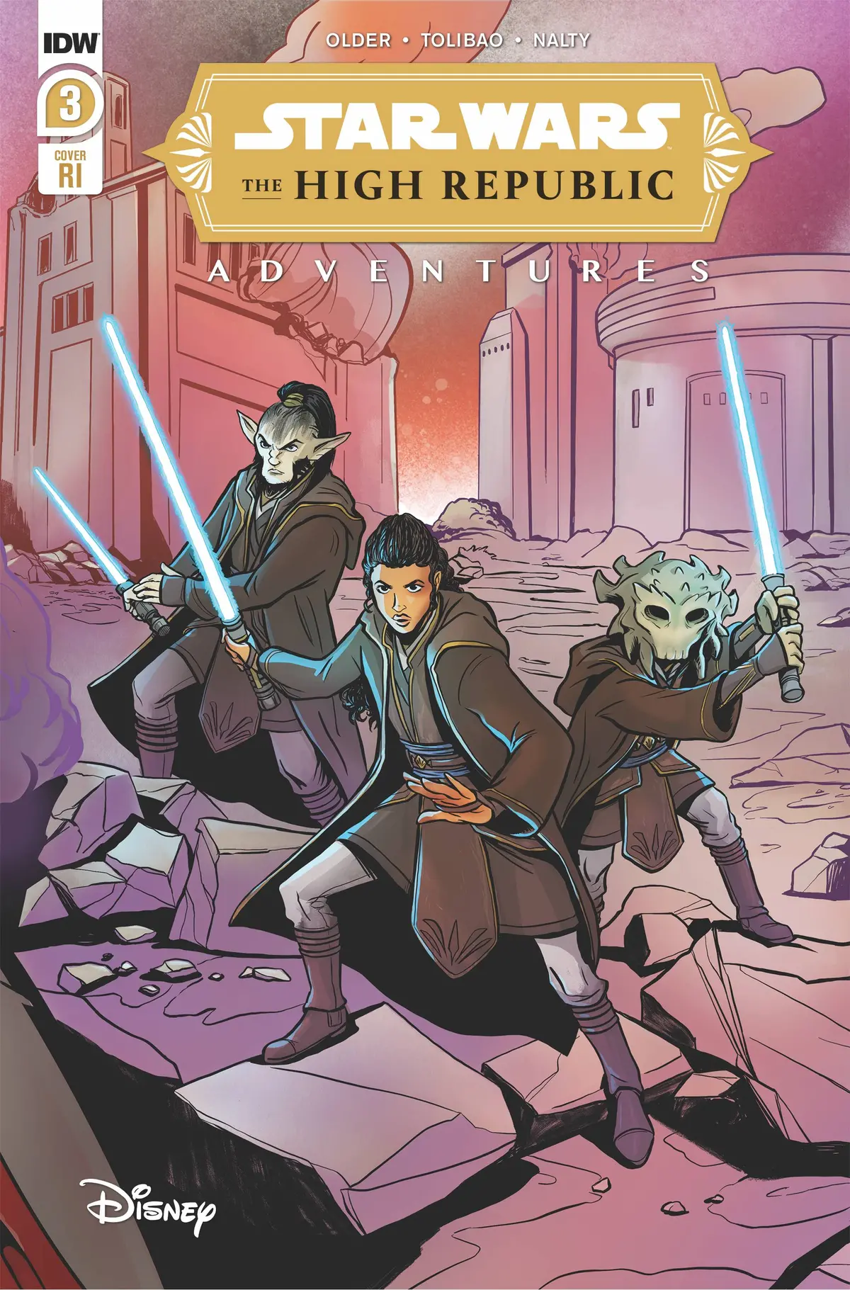 Star Wars High Republic Adventures #3 10 Copy Incv Yael Nath 1