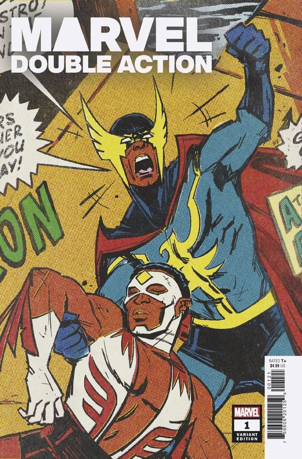 Heroes Reborn Marvel Double Action #1 Wu Var 1