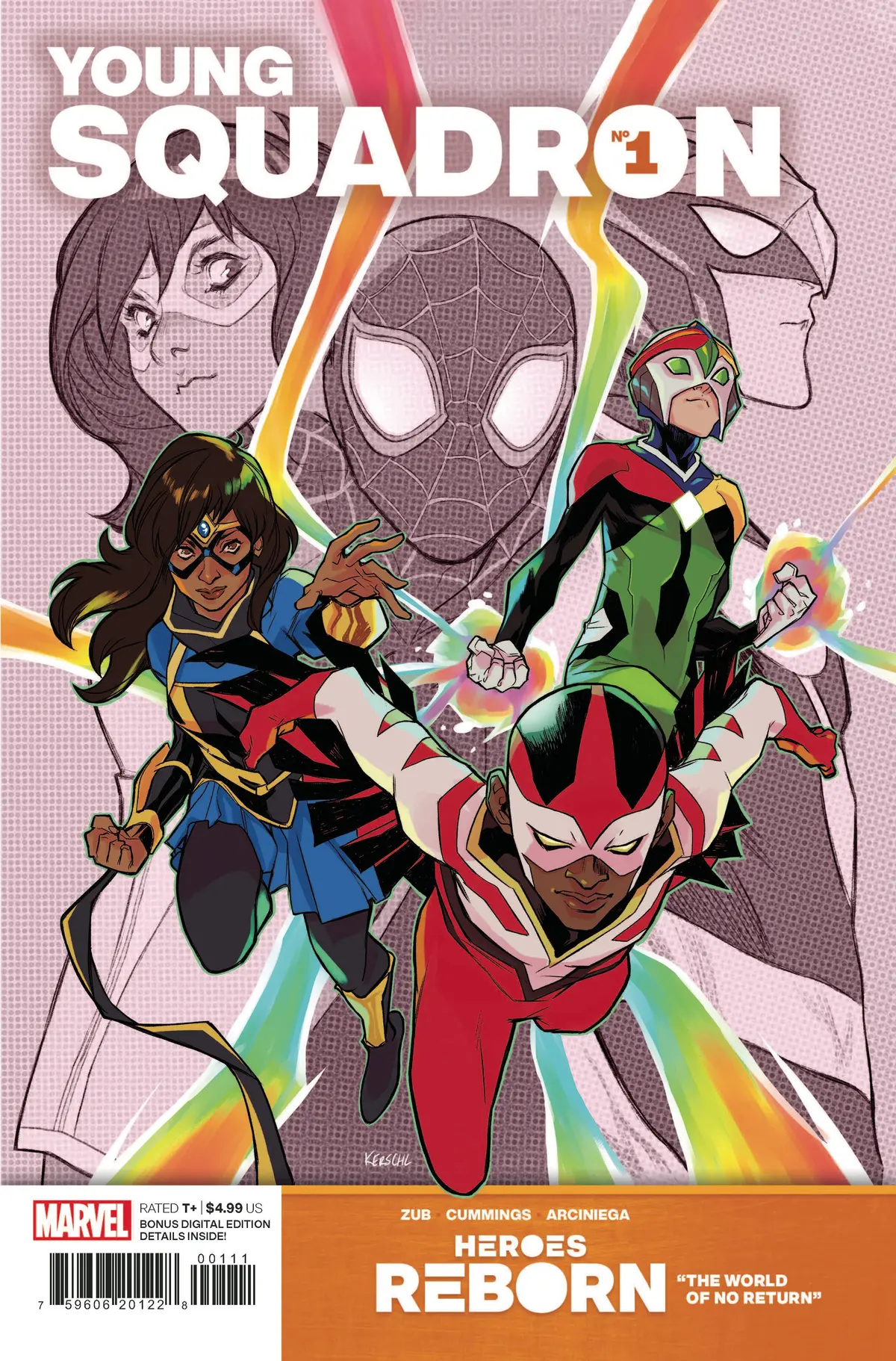 Heroes Reborn Young Squadron #1 1