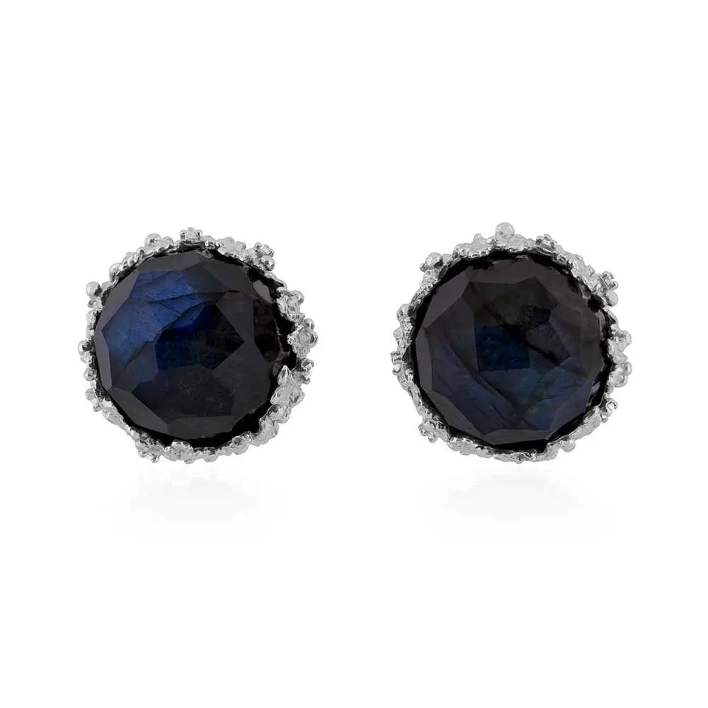 Ocean Button Earring 1