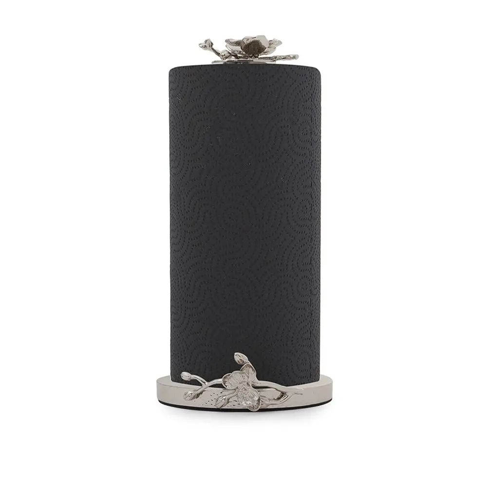White Orchid Paper Towel Holder 1