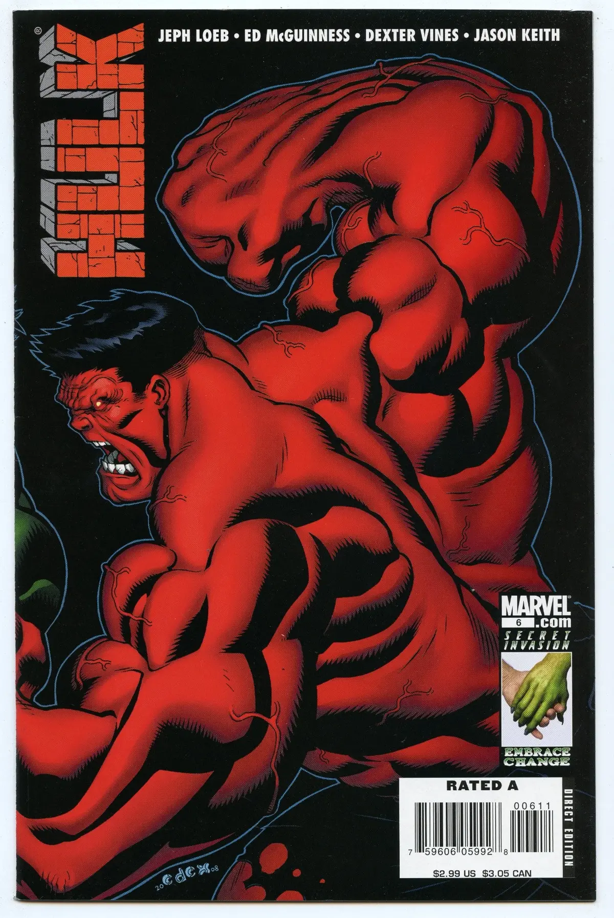 Hulk V2 6 (Nov 2008) Nm- (9.2) 1