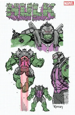 Hulk #1 Ottley Design Var 1