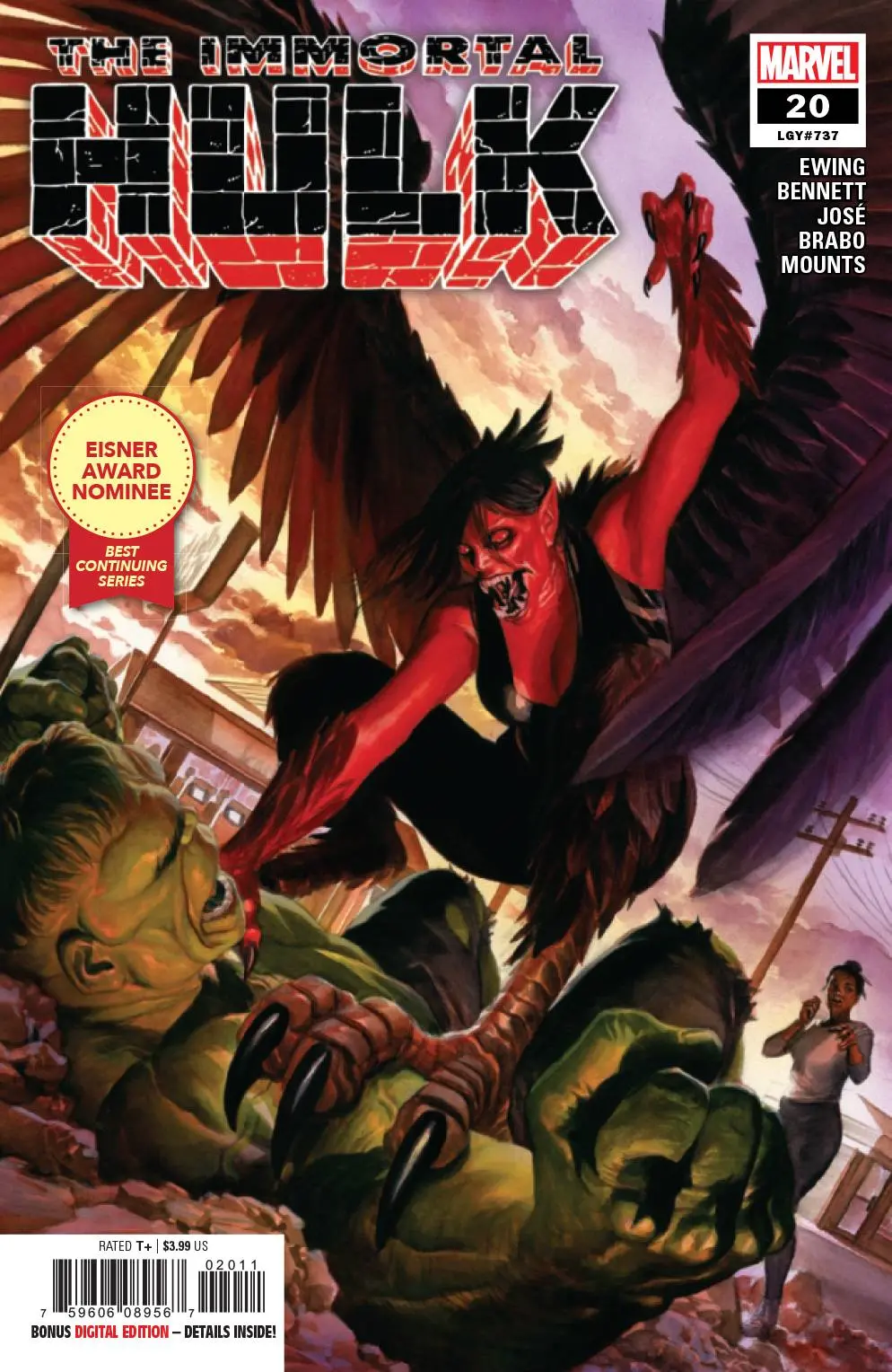 Immortal Hulk #20 1