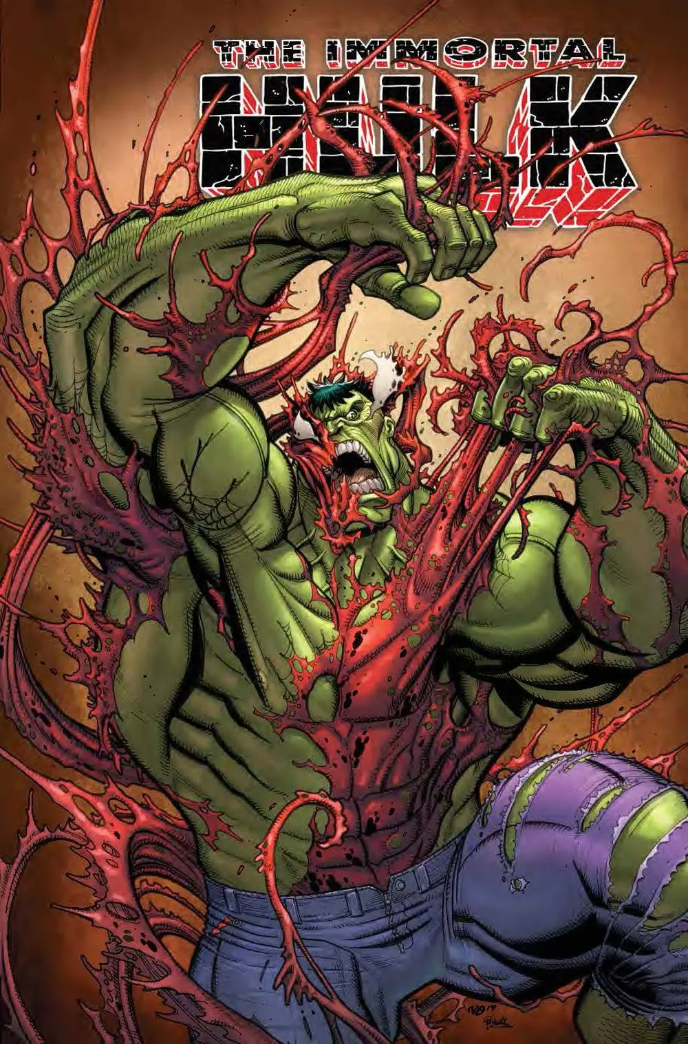 Immortal Hulk #20 Bradshaw Carnage-Ized Var 1