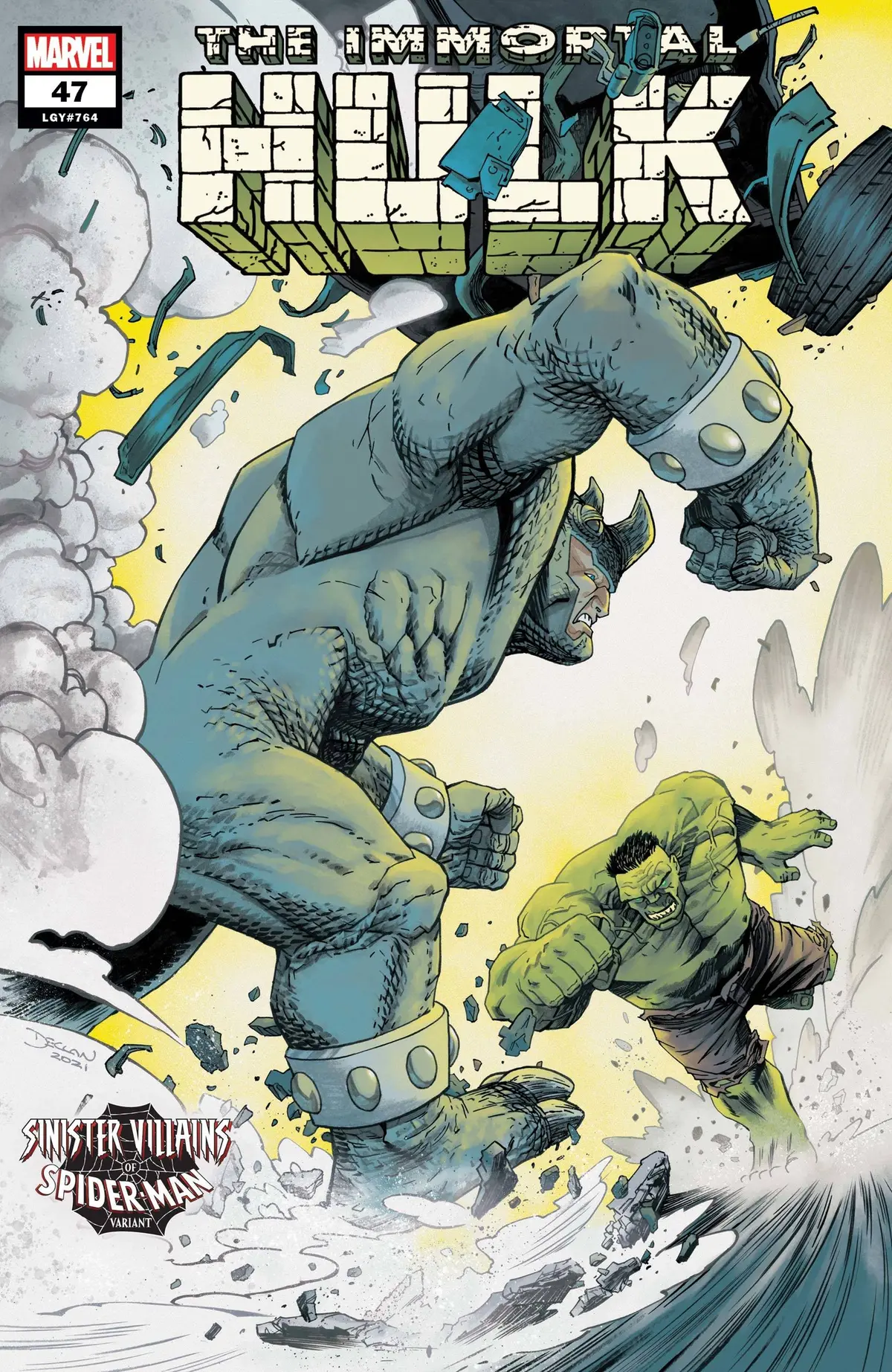 Immortal Hulk #47 Spider-Man Villains Var 1