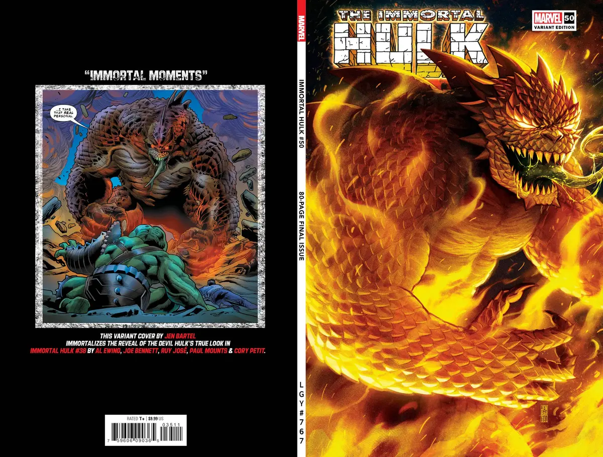 Immortal Hulk #50 Bartel Var 1