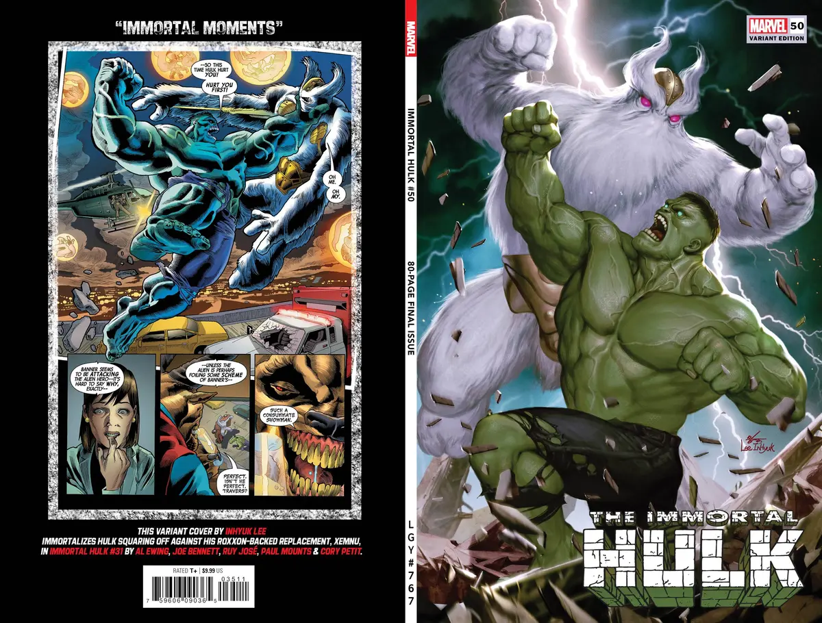 Immortal Hulk #50 Inhyuk Lee Var 1