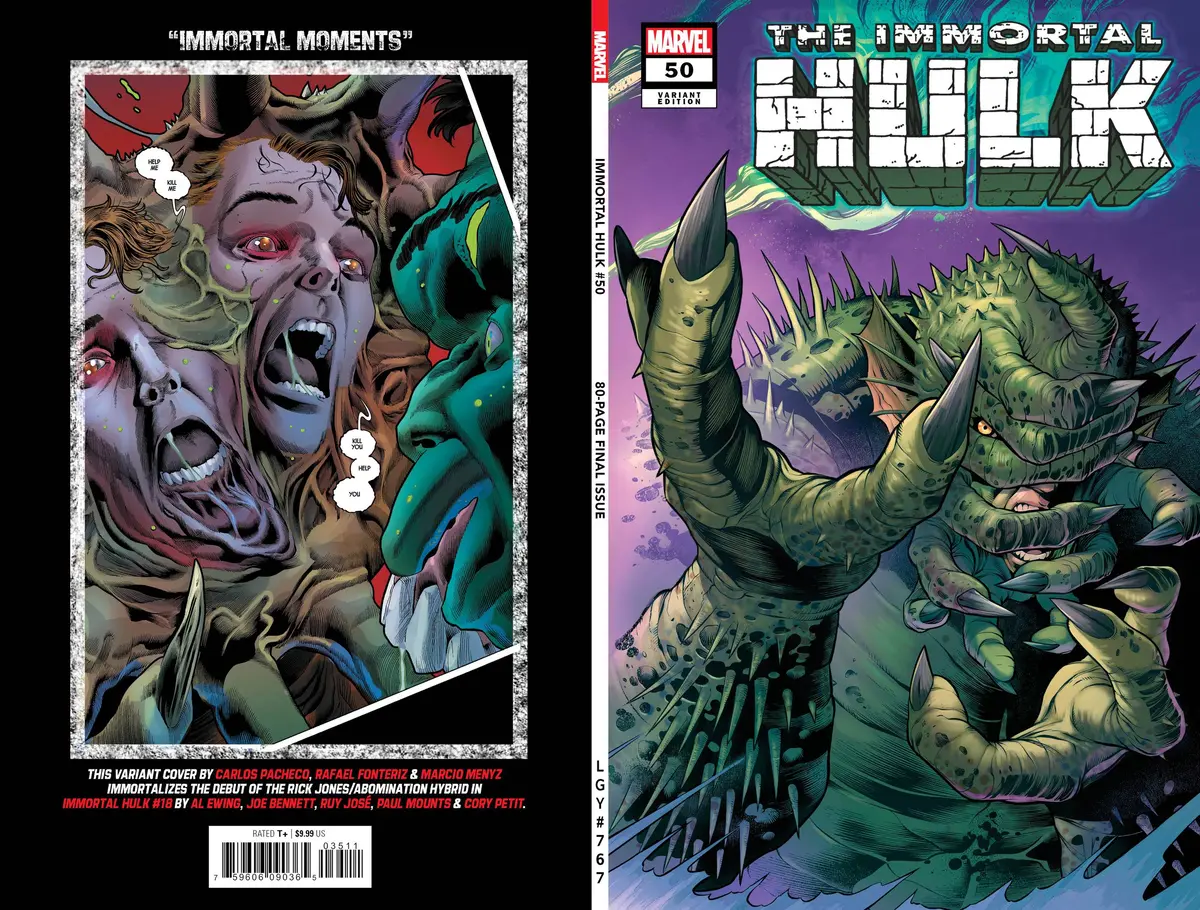 Immortal Hulk #50 Pacheco Var 1
