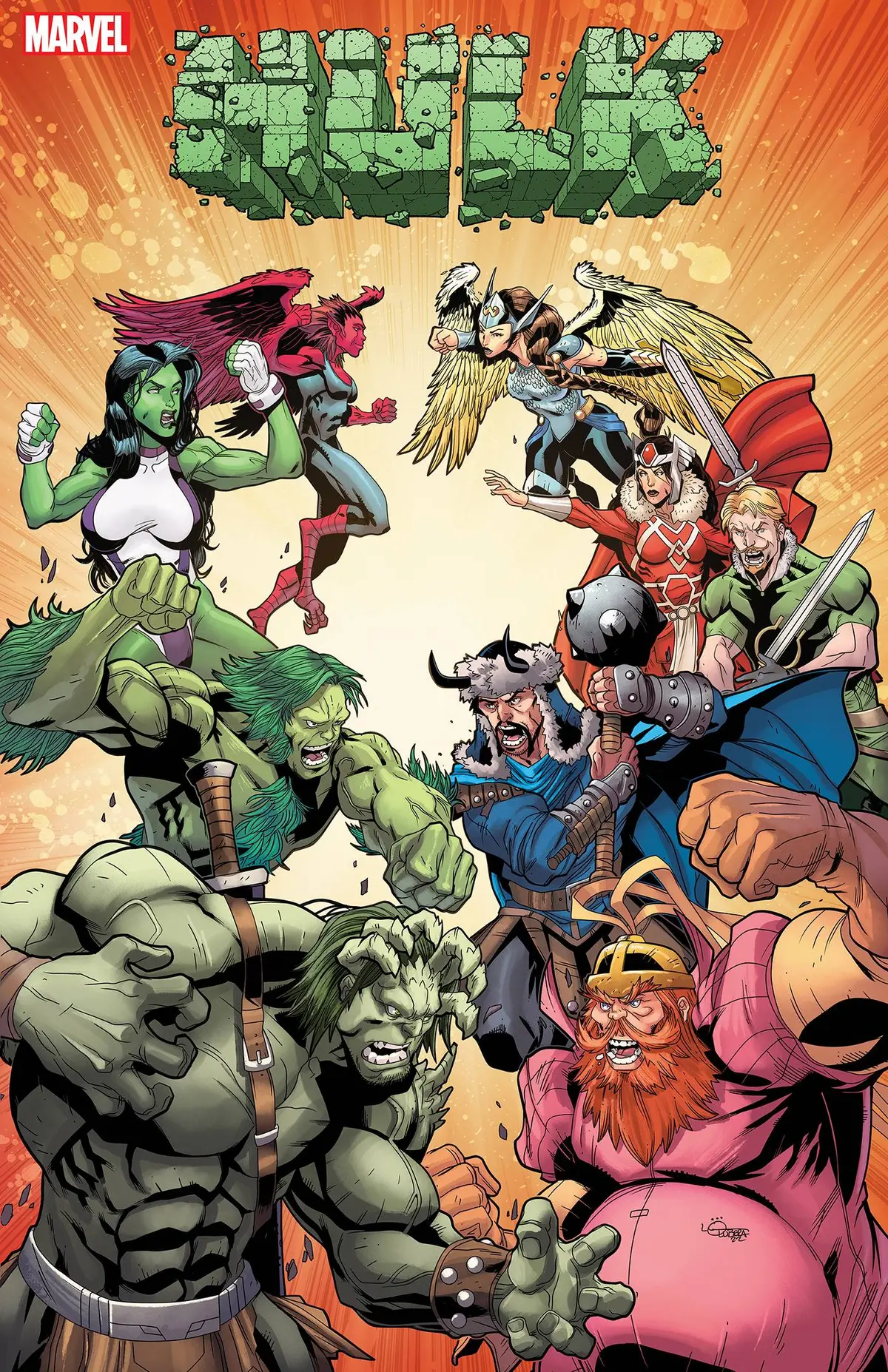 Hulk #7 25 Copy Incv Lubera Var 1