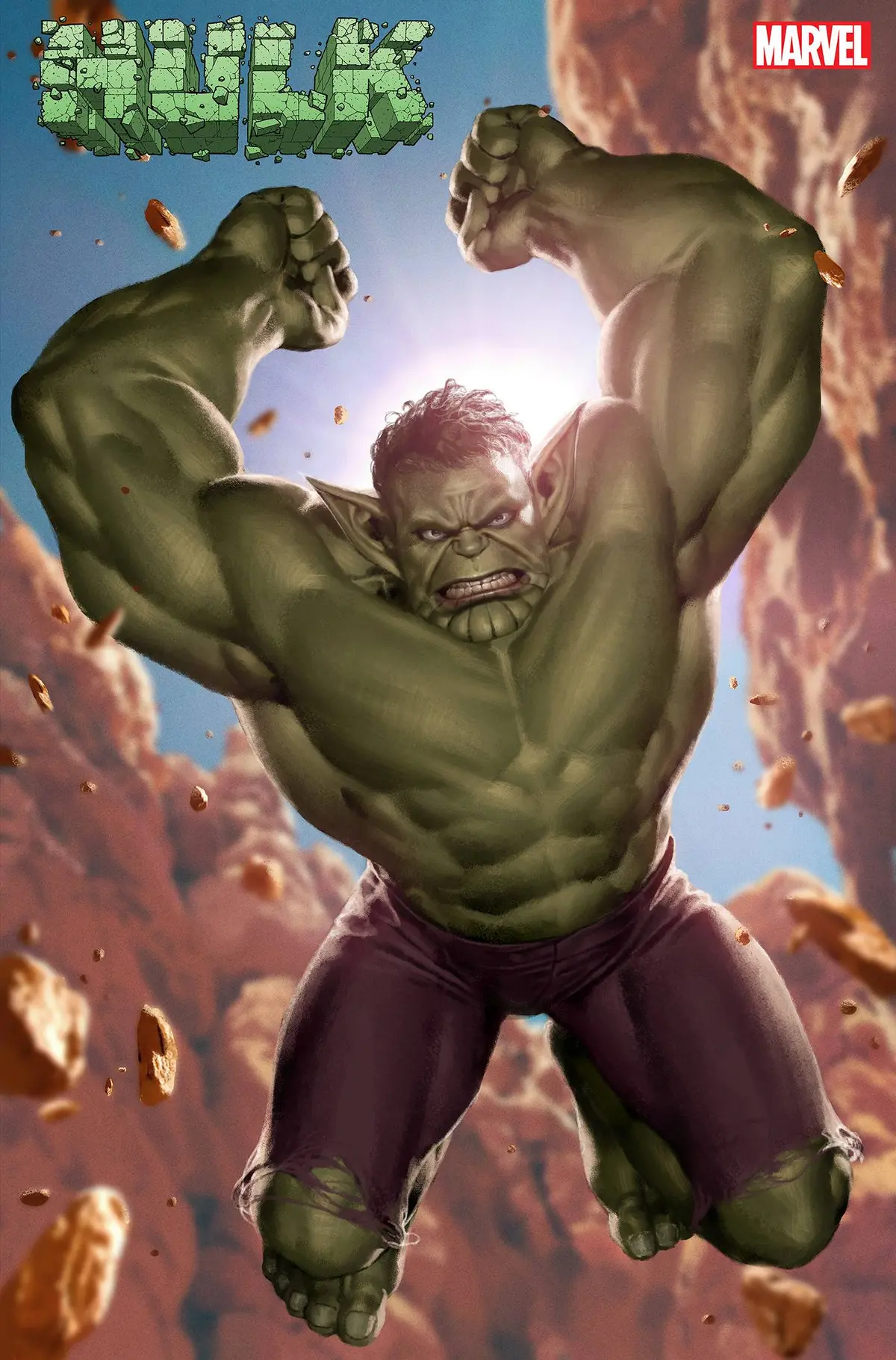 Hulk #7 Yoon Skrull Var 1