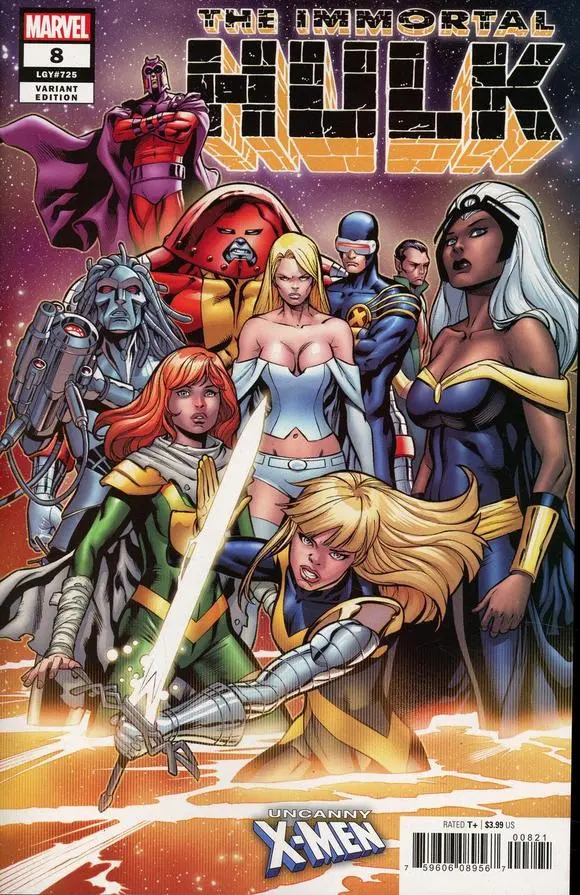 Immortal Hulk #8 Pacheco Uncanny X-Men Var 1