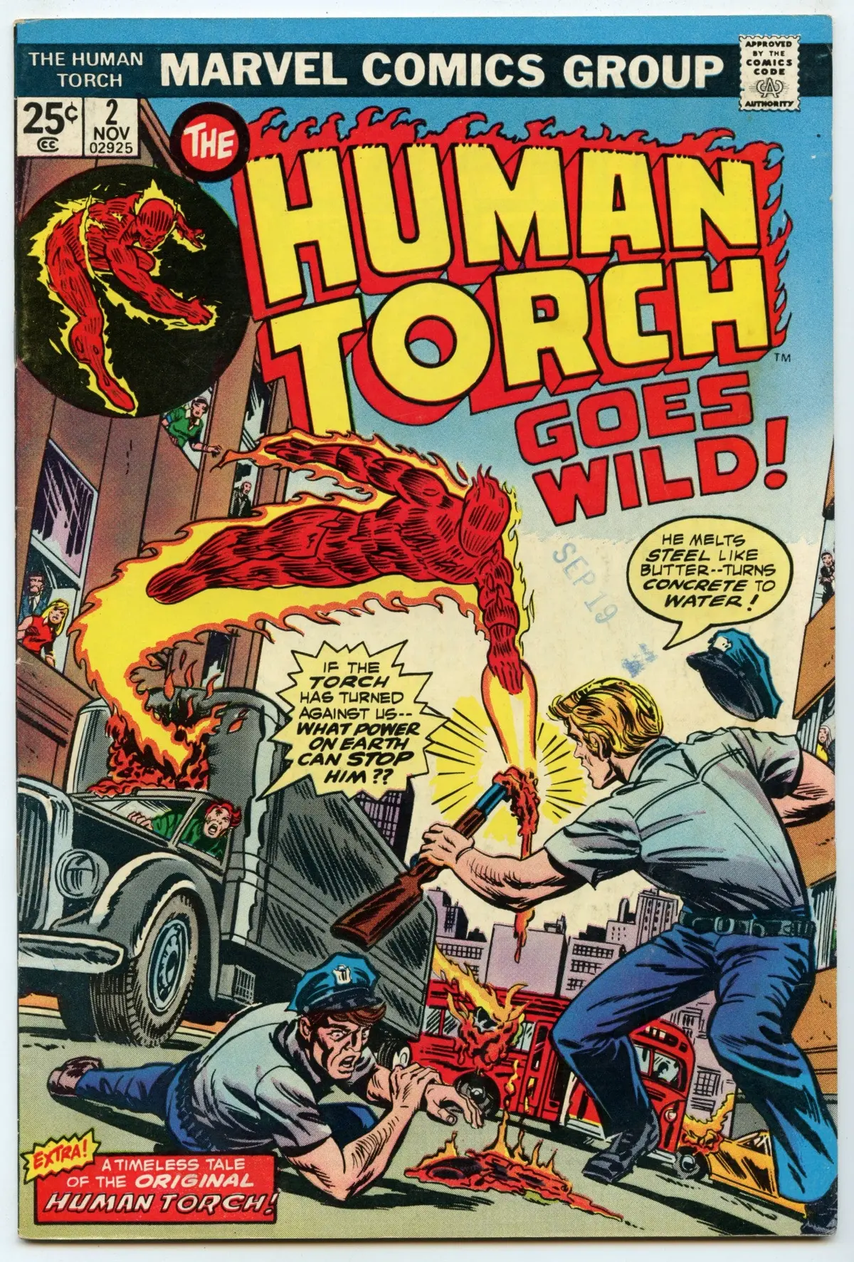Human Torch 2 (Nov 1974) Vg/Fi (5.0) 1