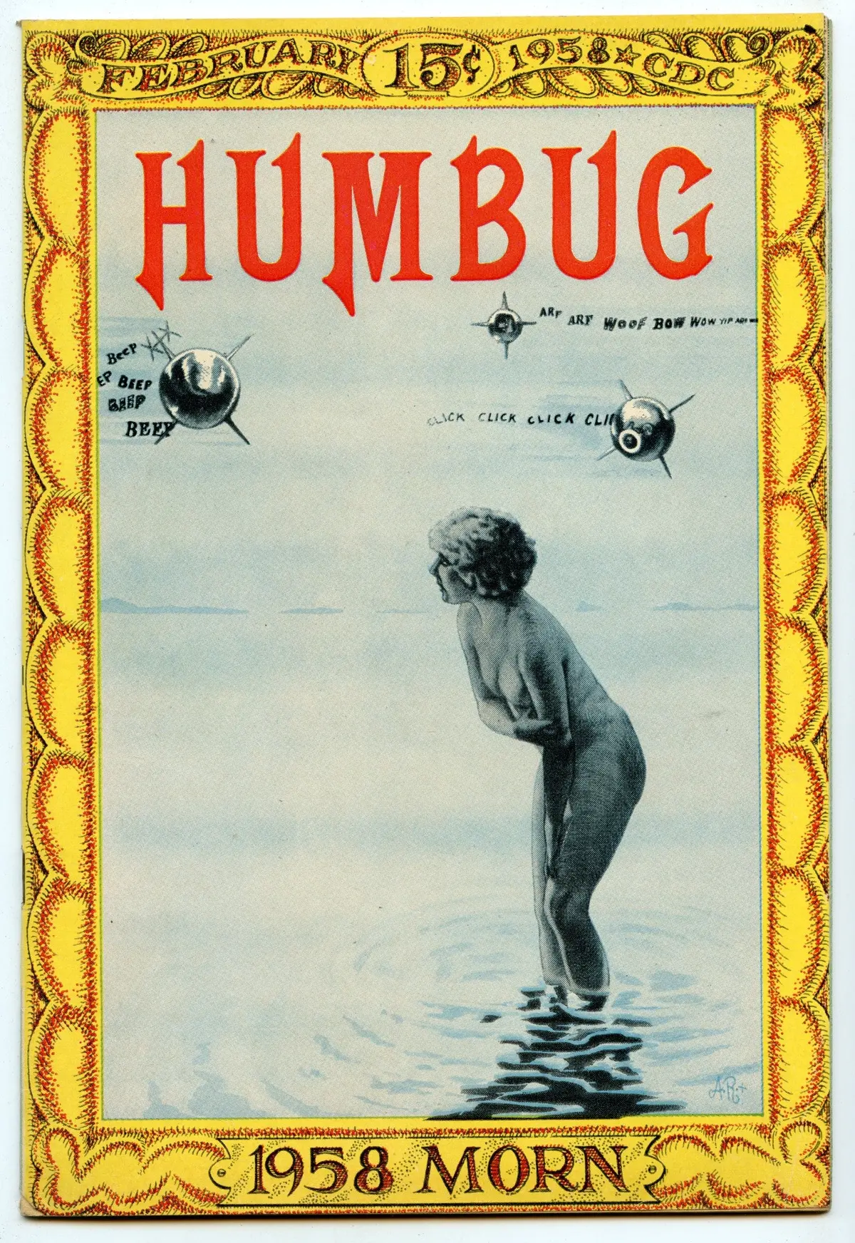 Humbug 7 (Feb 1958) Vg/Fi (5.0) 1