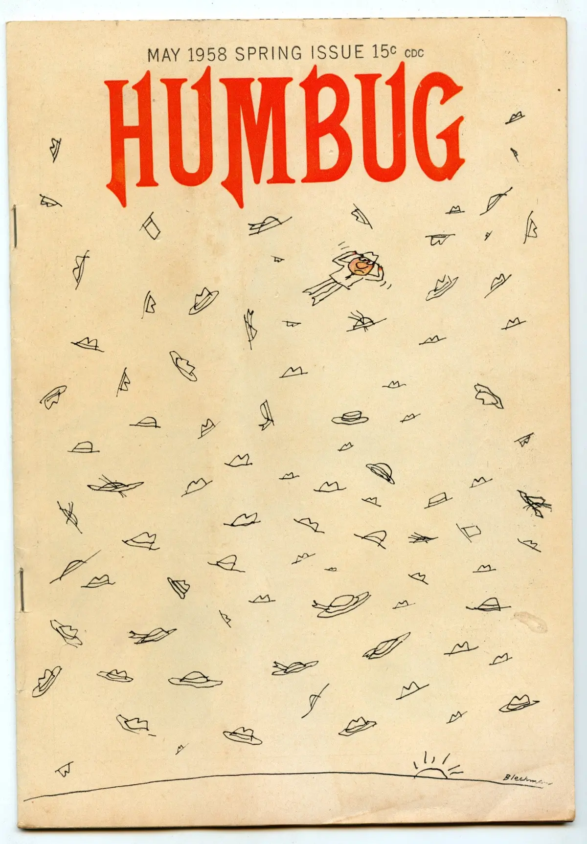 Humbug 9 (May 1958) Vg- (3.5) 1