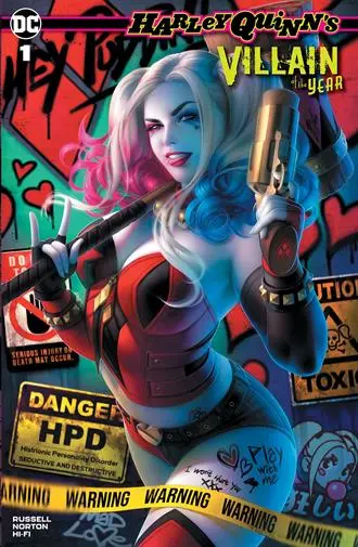 Harley Quinn Villain Of The Year #1 Louw Variant 1