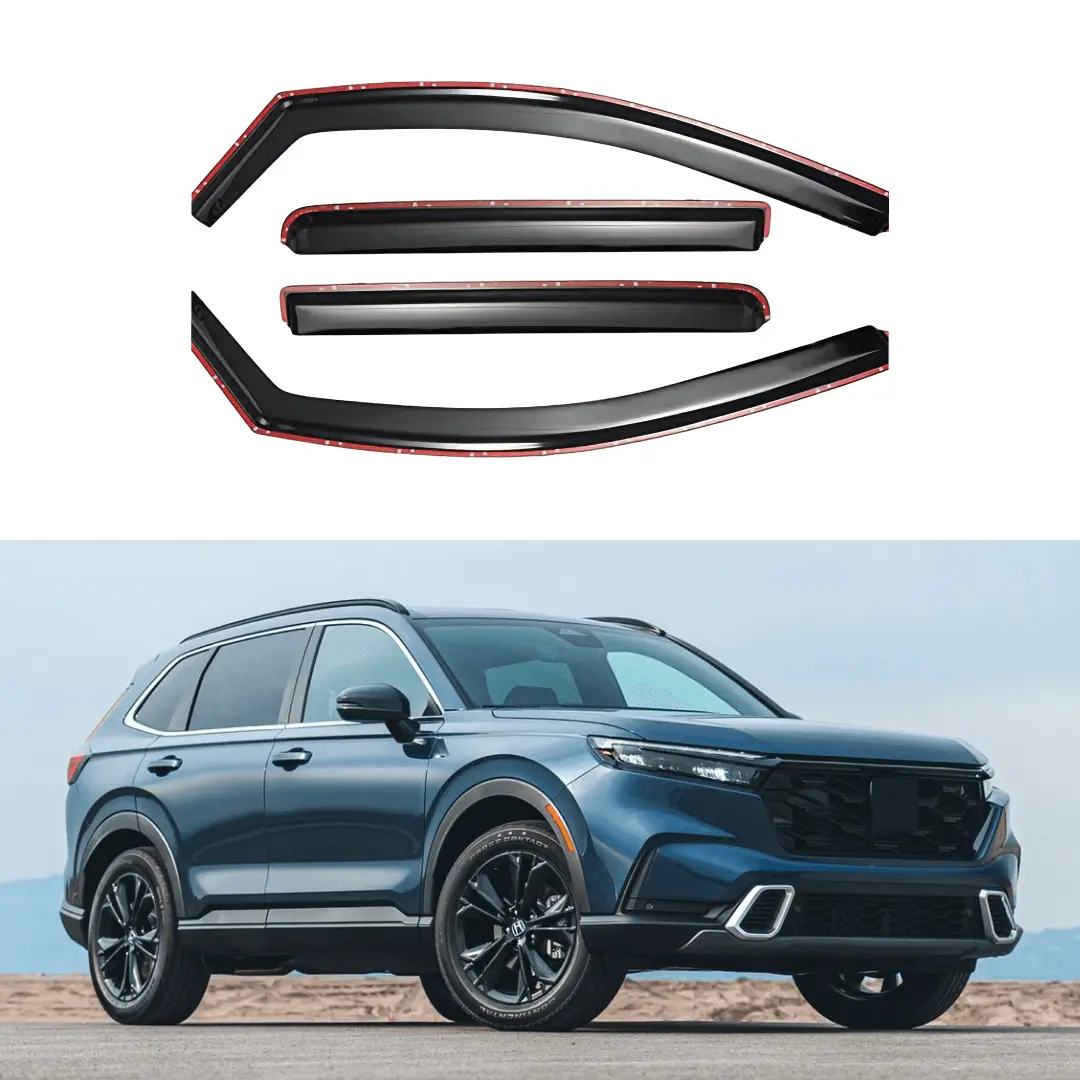 Fits 2023-Up Honda Cr-V In-Channel Vent Window Visor Rain Wind Guard Deflectors 1