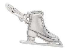 Sterling Silver Skate Charm 1