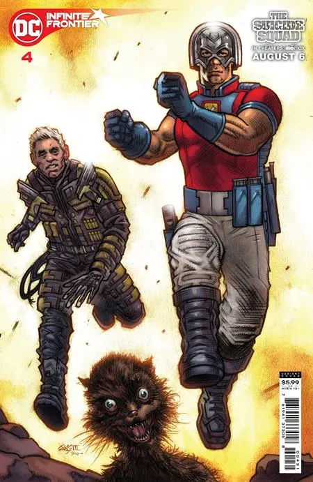 Infinite Frontier #4 (Of 6) Cvr C John K Snyder Iii The Suicide Squad Movie Card Stock Var 1