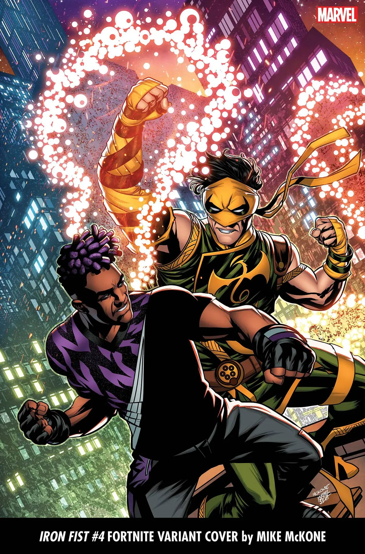 Iron Fist #4 (Of 5) Mckone Fortnite Var 1