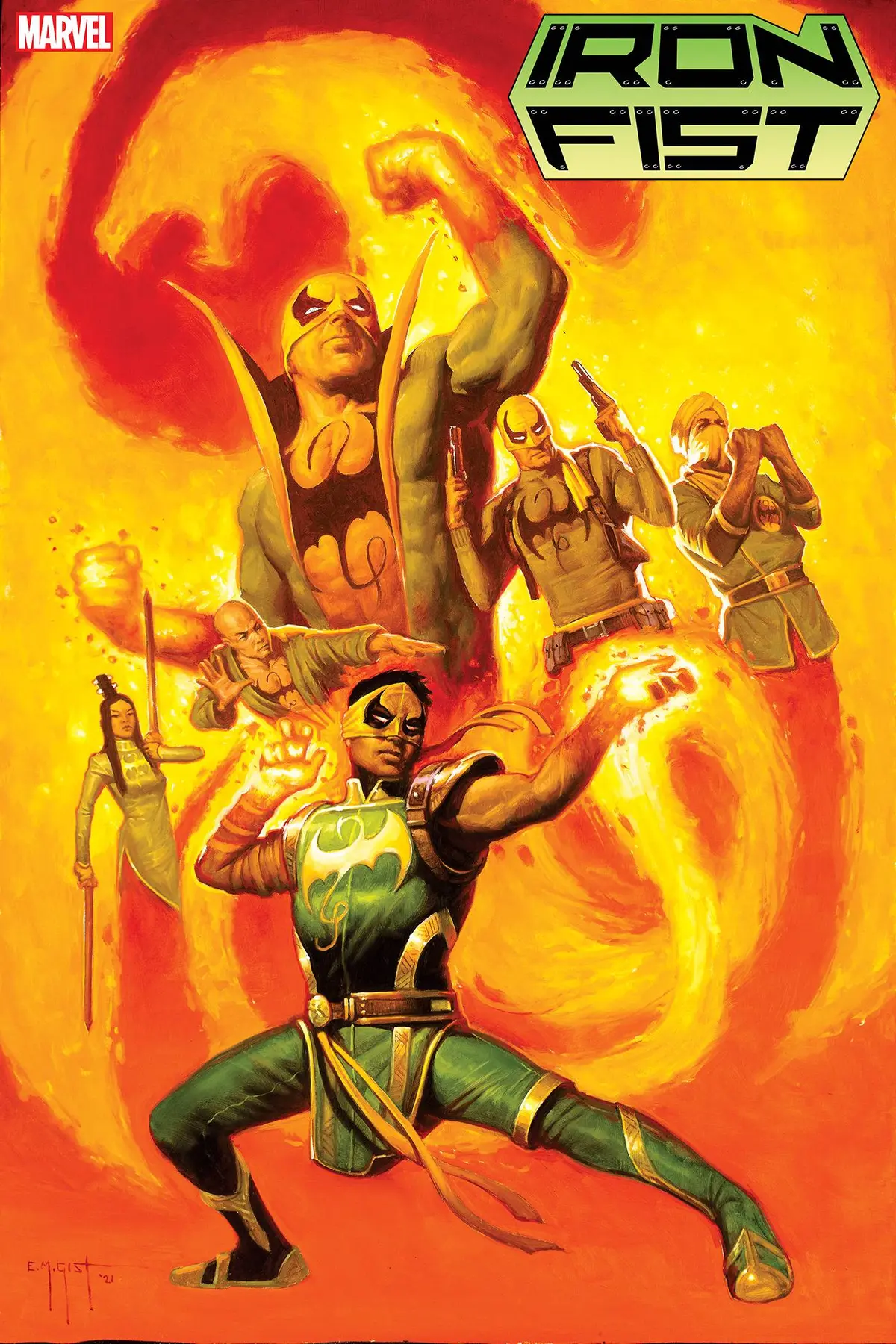 Iron Fist #4 (Of 5) Gist Var 1