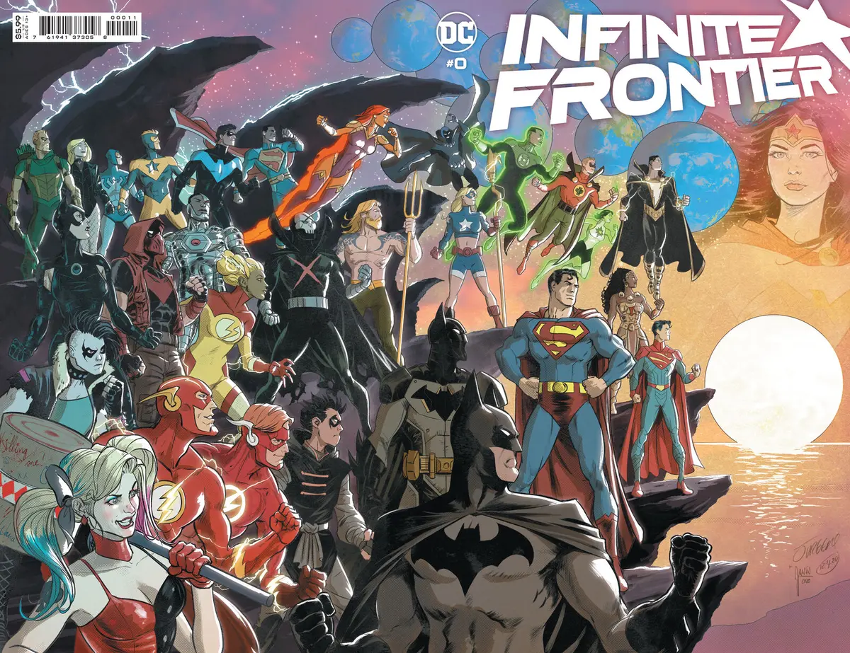 Infinite Frontier #0 (One Shot) Cvr A Dan Jurgens & Mikel Janin Wraparound 1