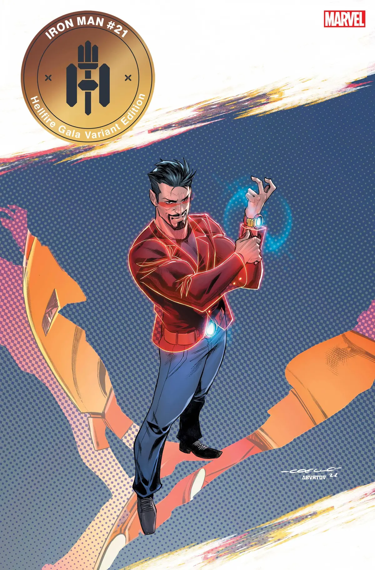 Iron Man #21 Coello Hellfire Gala Var 1