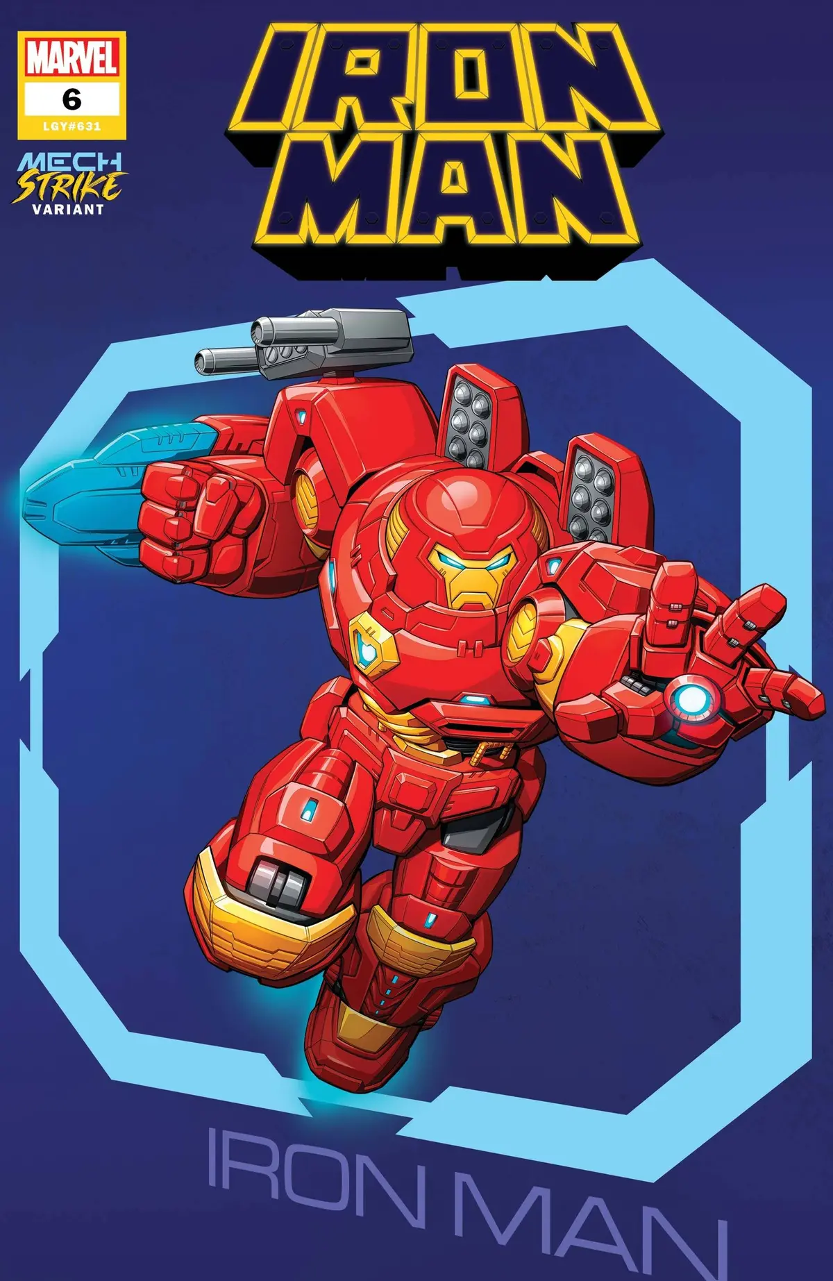 Iron Man #6 Brown Avenger Mech Strike Var 1