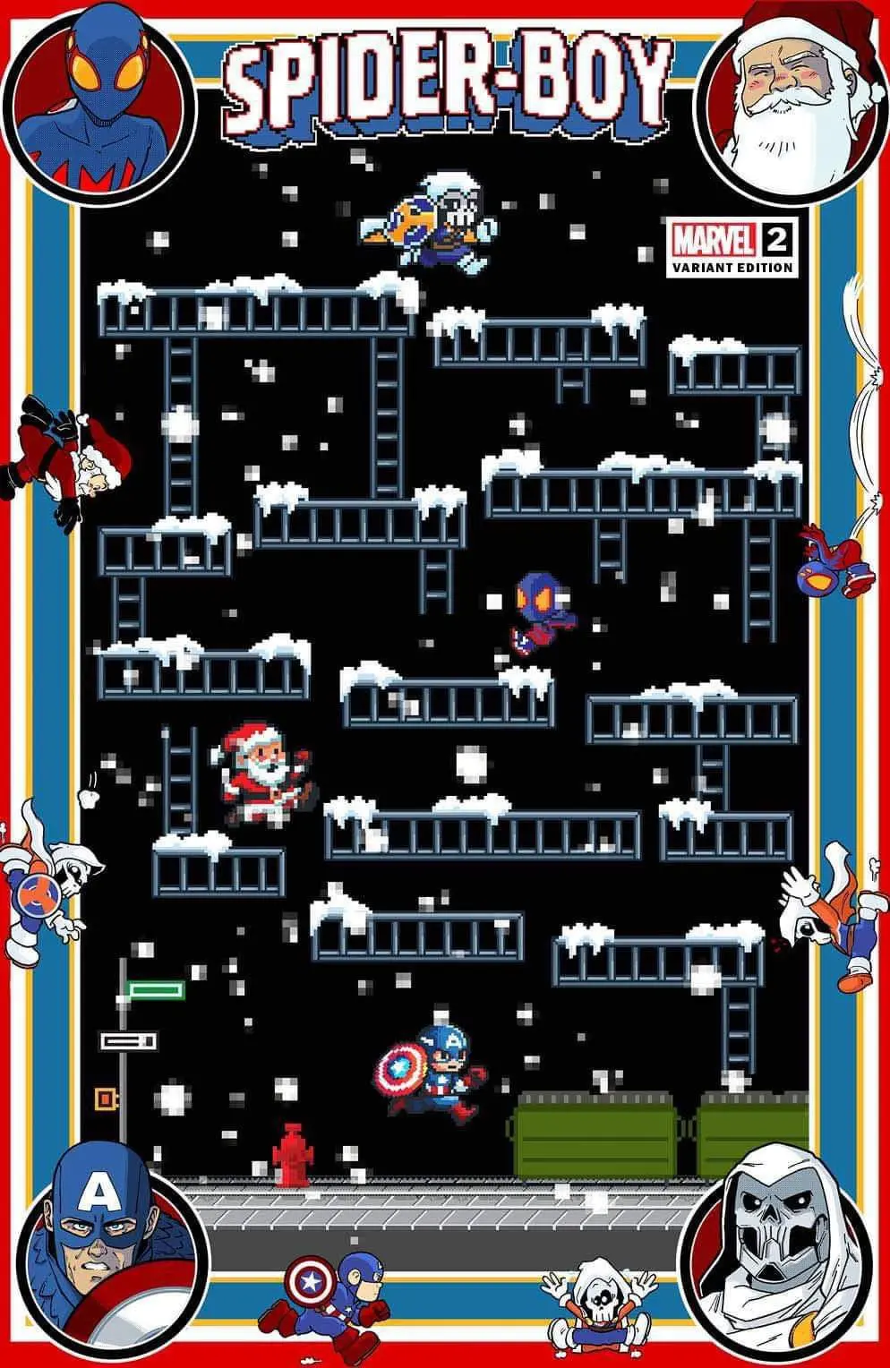 Spider-Boy #2 8-Bit Mathew Waite Exclusive 1