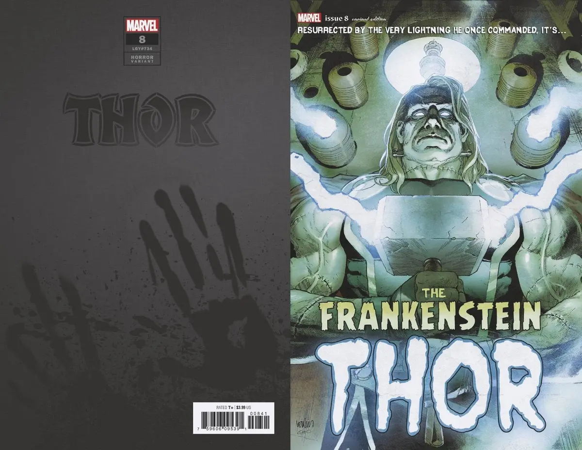 Thor #8 Frankensteins Thor Horror Var 1