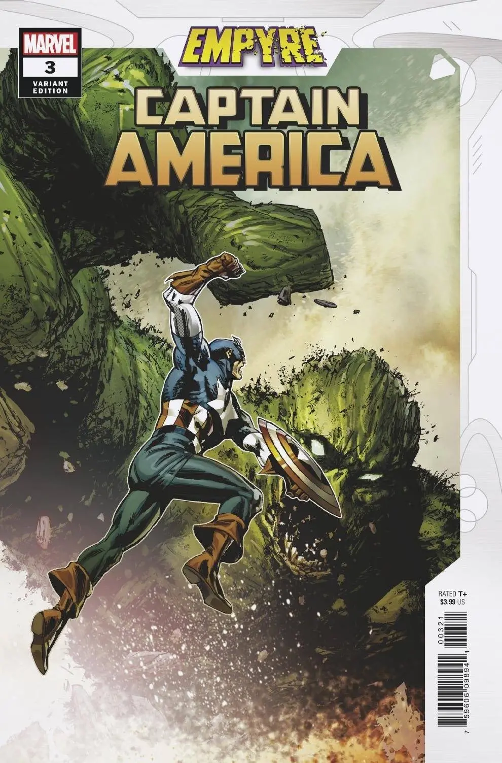 Empyre Captain America #3 (Of 3) Guice Var 1