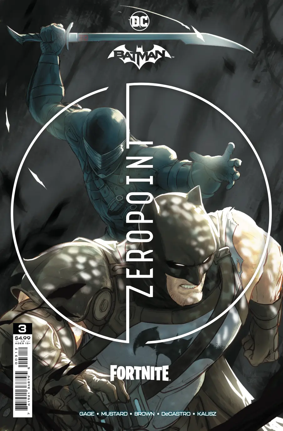 Batman Fortnite Zero Point #3 2Nd Print 1