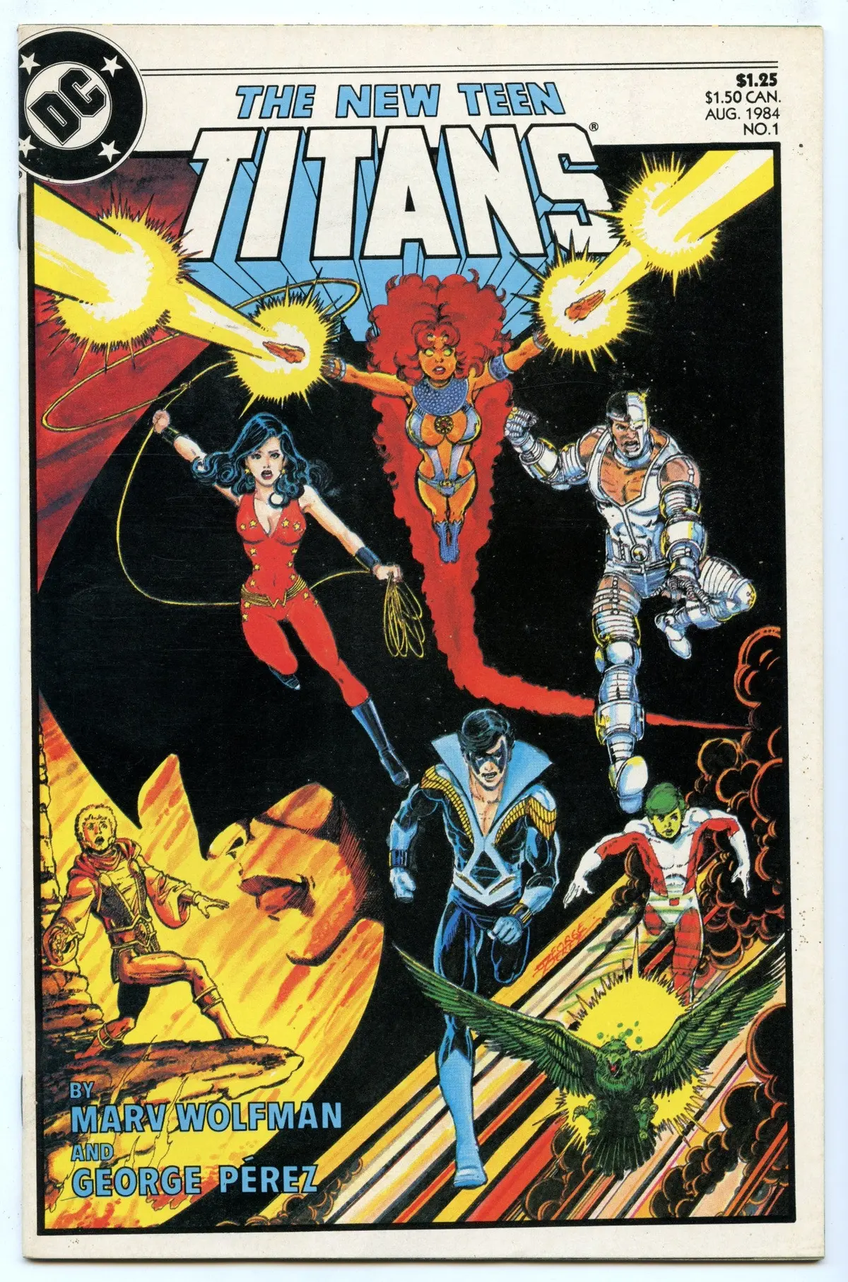 New Teen Titans V2 1 (Aug 1984) Vf/Nm (9.0) 1