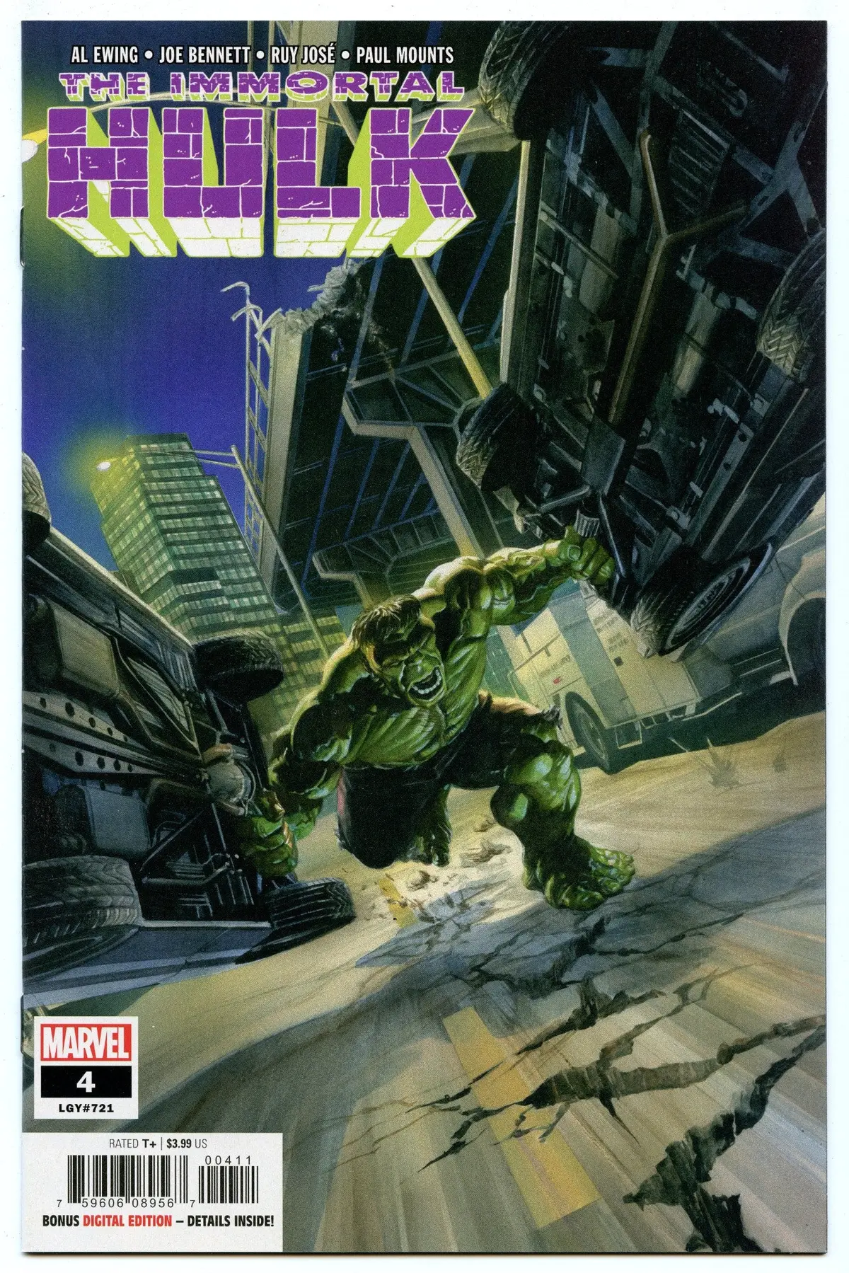 Immortal Hulk 4 (Oct 2018) Nm- (9.2) 1