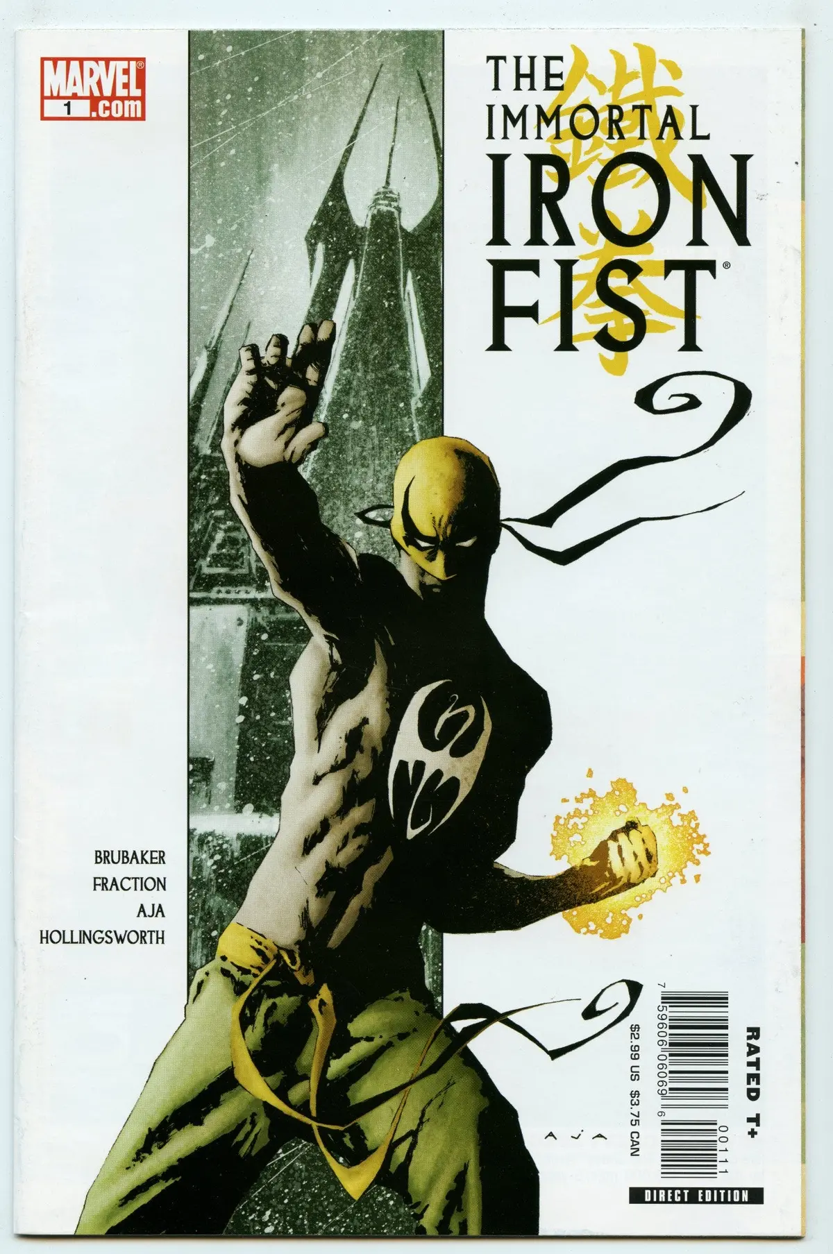 Immortal Iron Fist 1 (Jan 2007) Nm- (9.2) 1