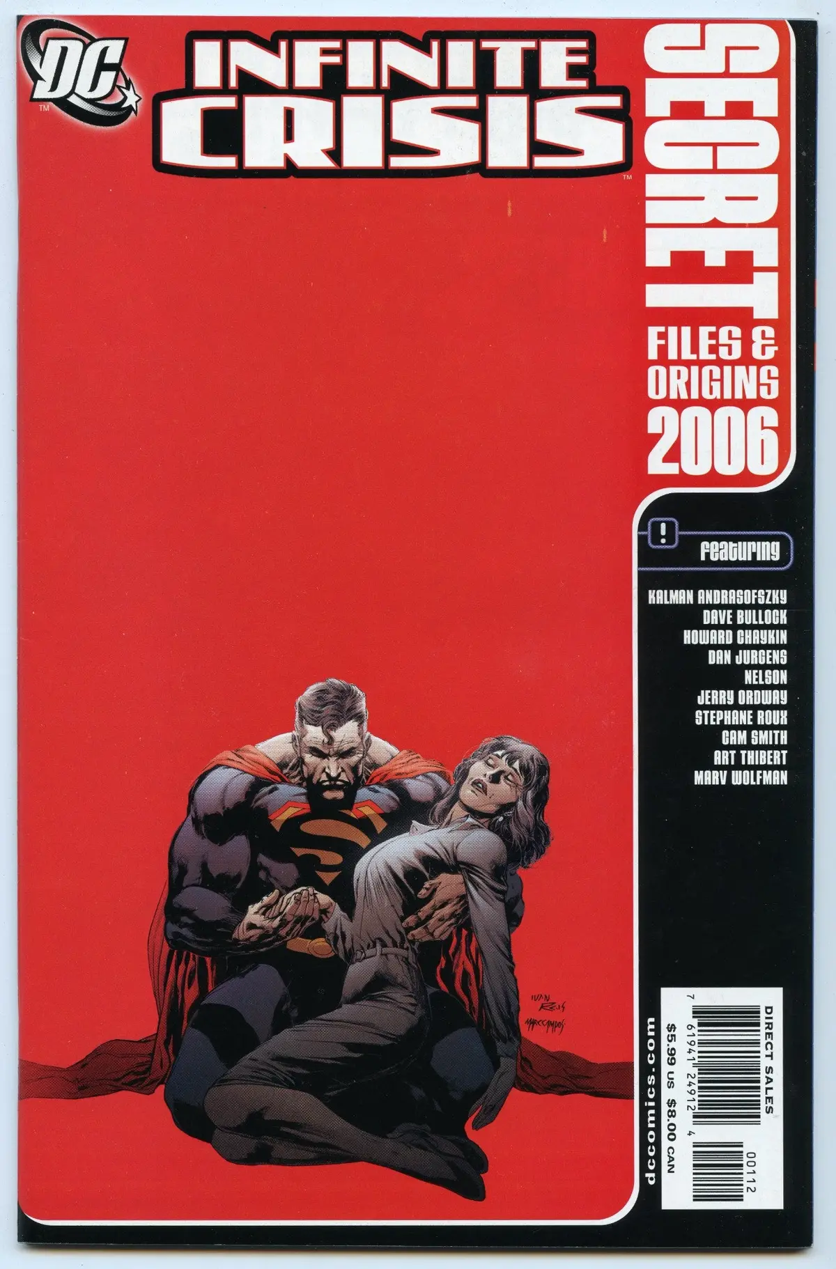 Infinite Crisis Secret Files 1 (Apr 2006) Nm- (9.2) 2Nd Printing 1