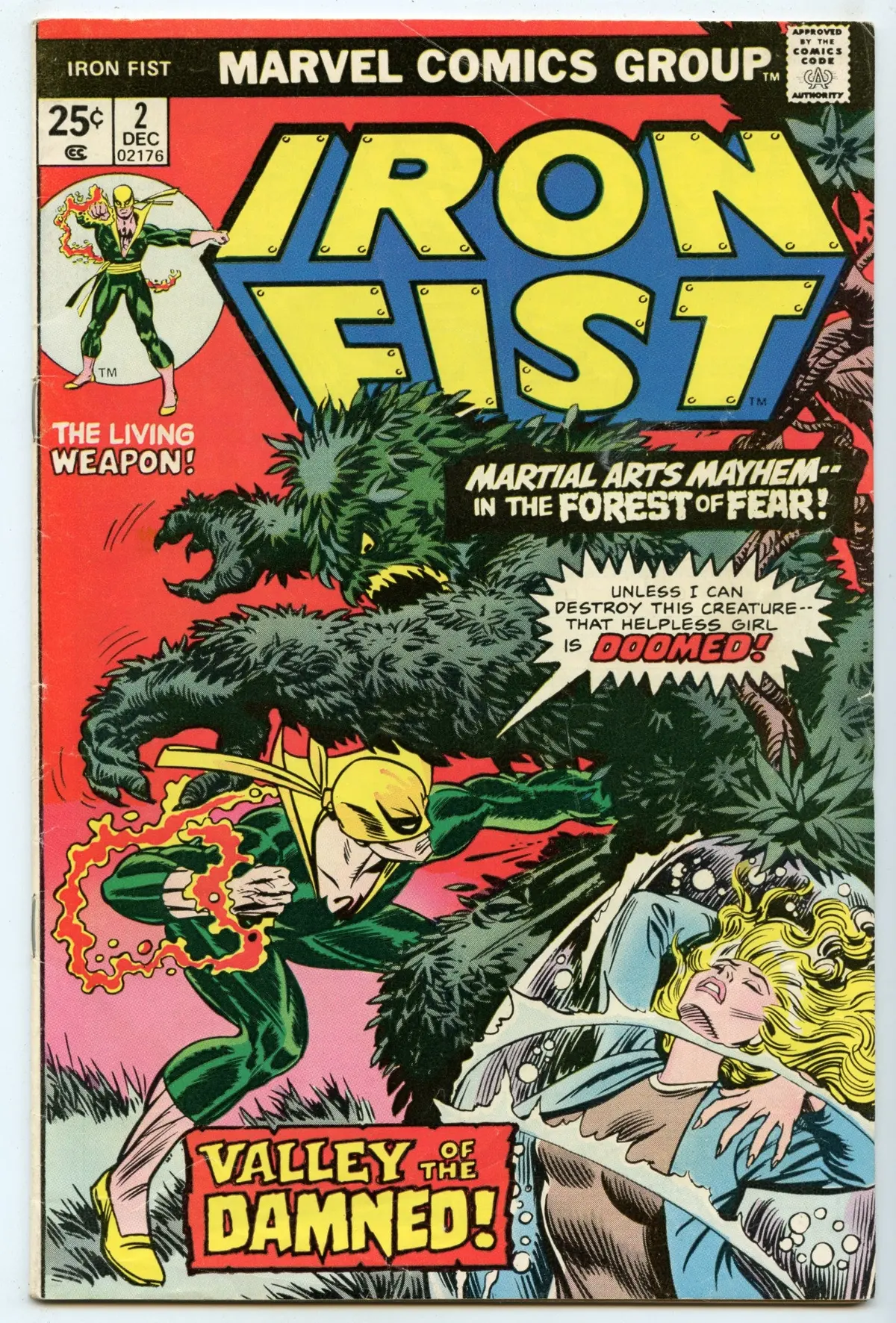 Iron Fist 2 (Dec 1975) Vg/Fi (5.0) 1