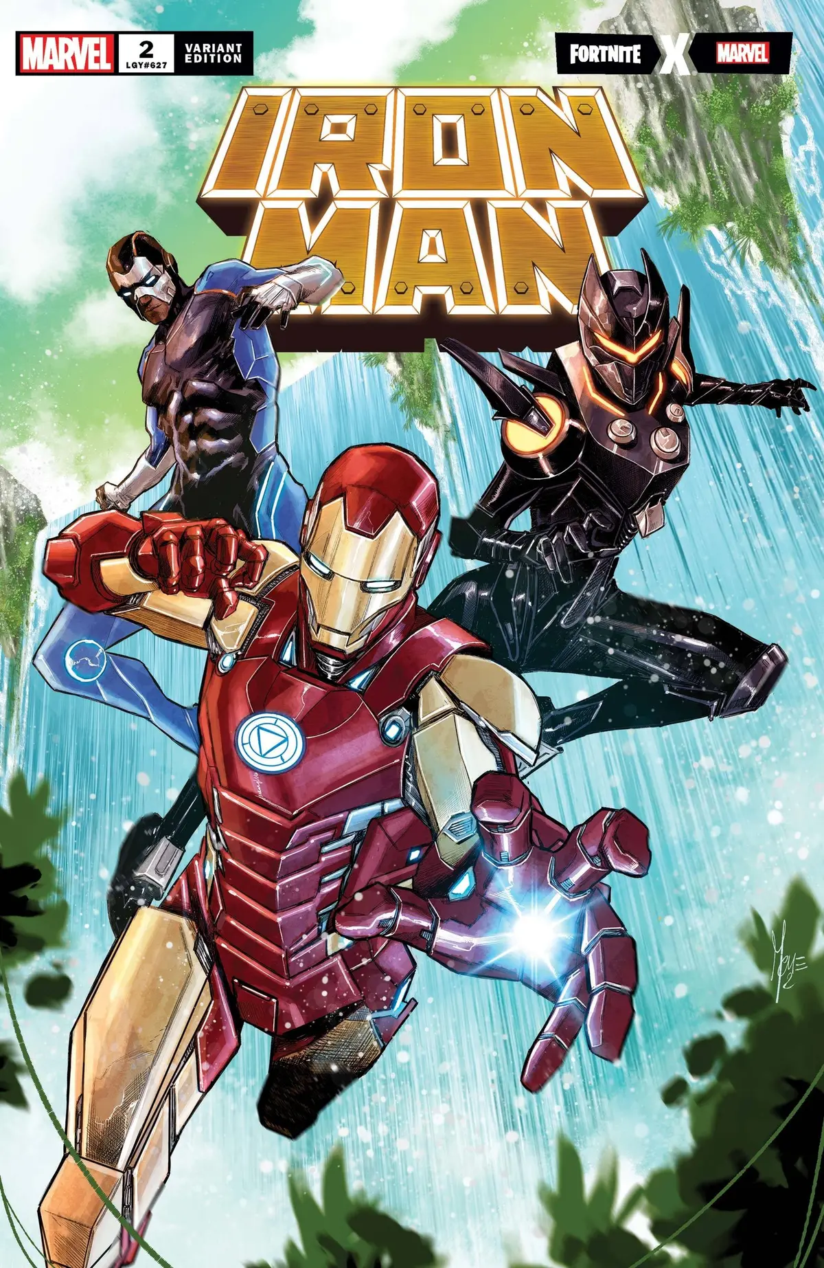Iron Man #2 Checchetto Fortnite Variant 1