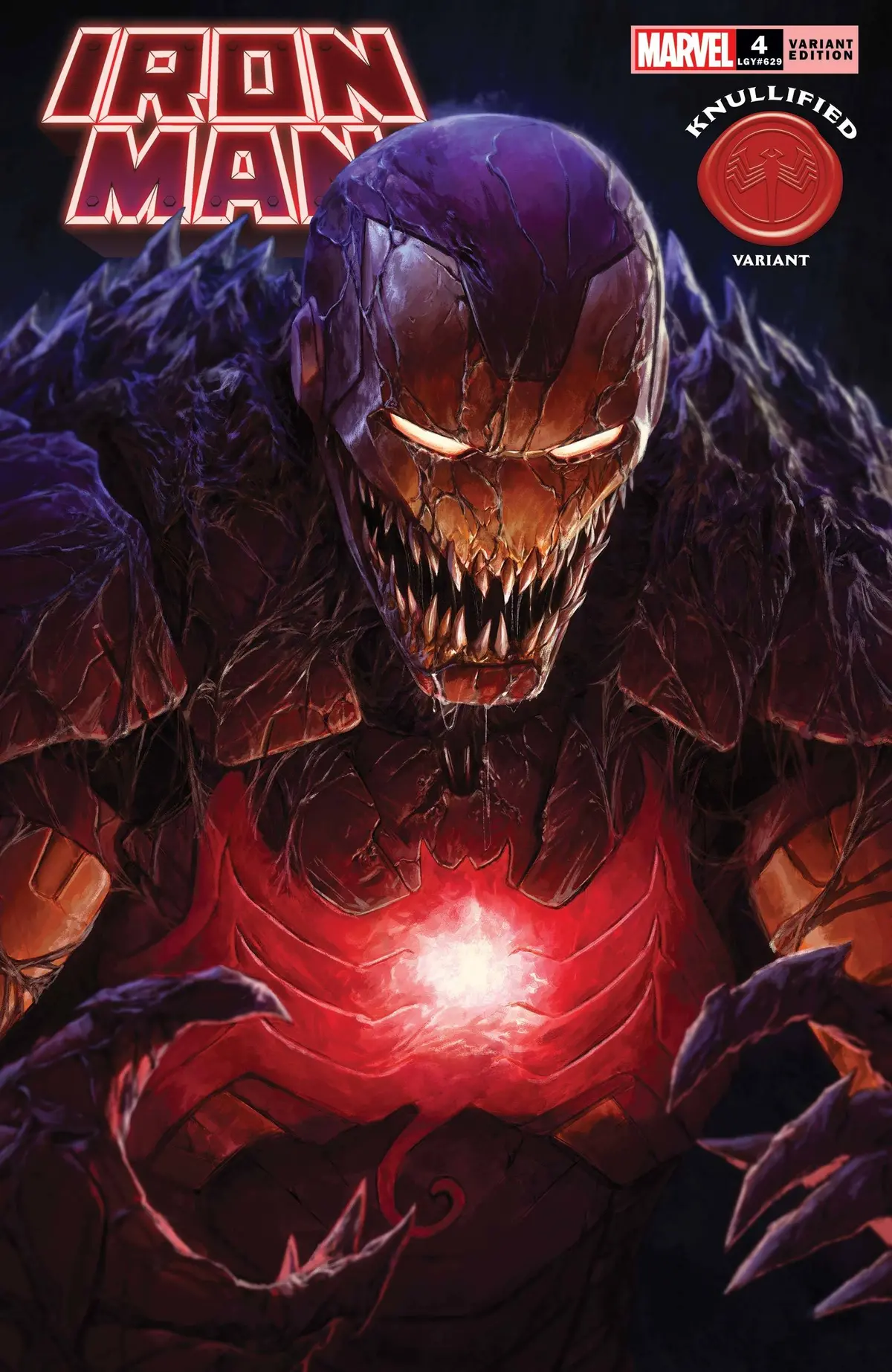 Iron Man #4 Rapoza Knullified Var 1