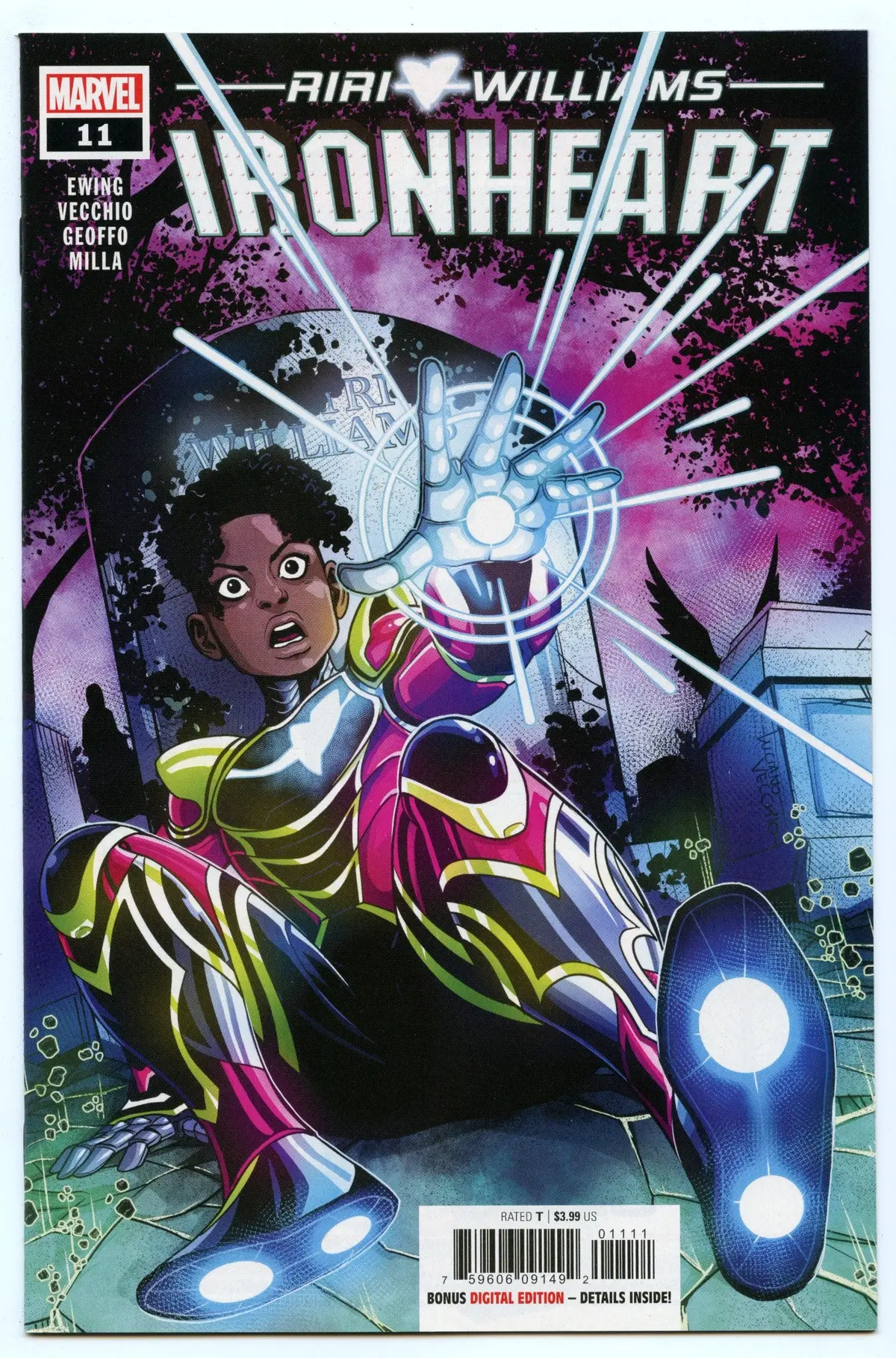 Ironheart 11 (Dec 2019) Nm- (9.2) - 1St Full Appearance Riri's Father (Dune) 1