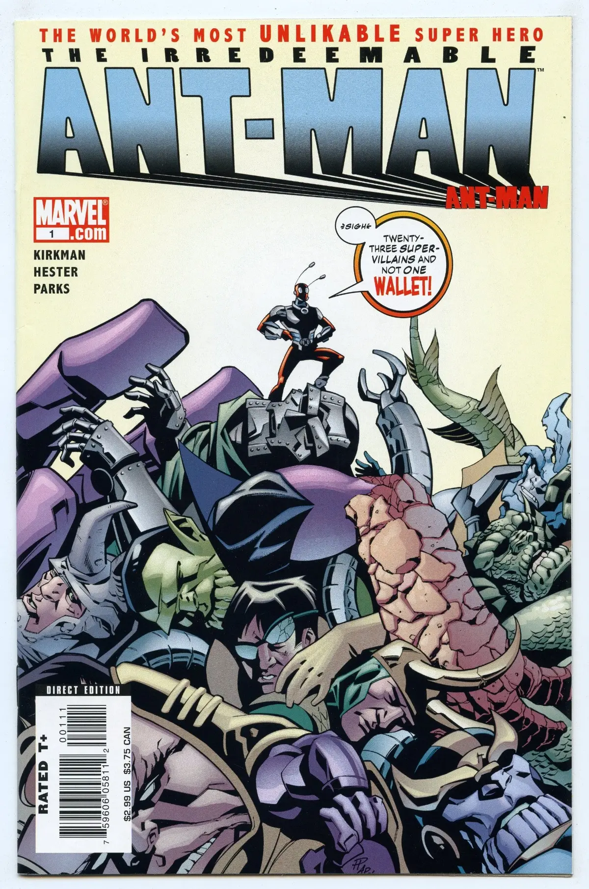 Irredeemable Ant-Man 1 (Dec 2006) Nm- (9.2) 1