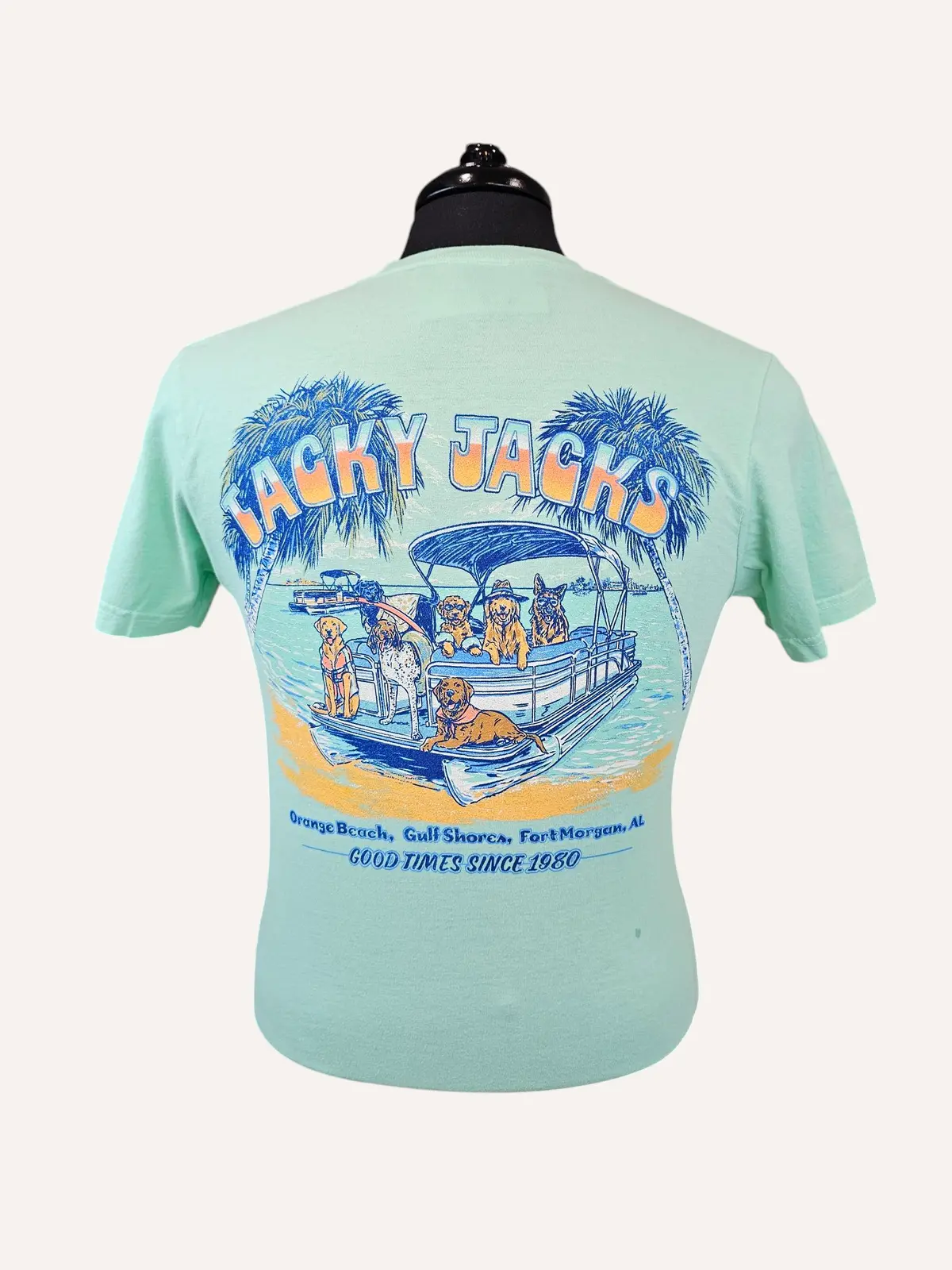 Tacky Jacks "Pontoon Puppies" Short Sleeve T-Shirt 1