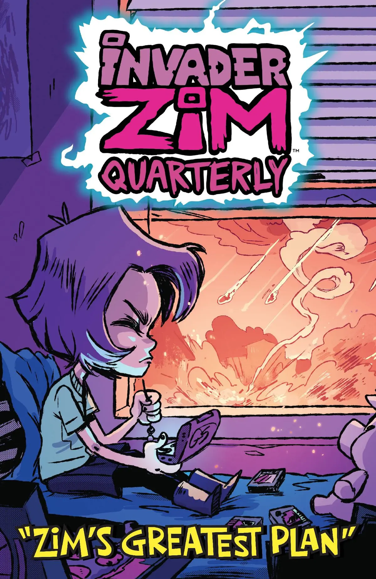 Invader Zim Quarterly Zims Greatest Plan #1 Cvr B Cab 1