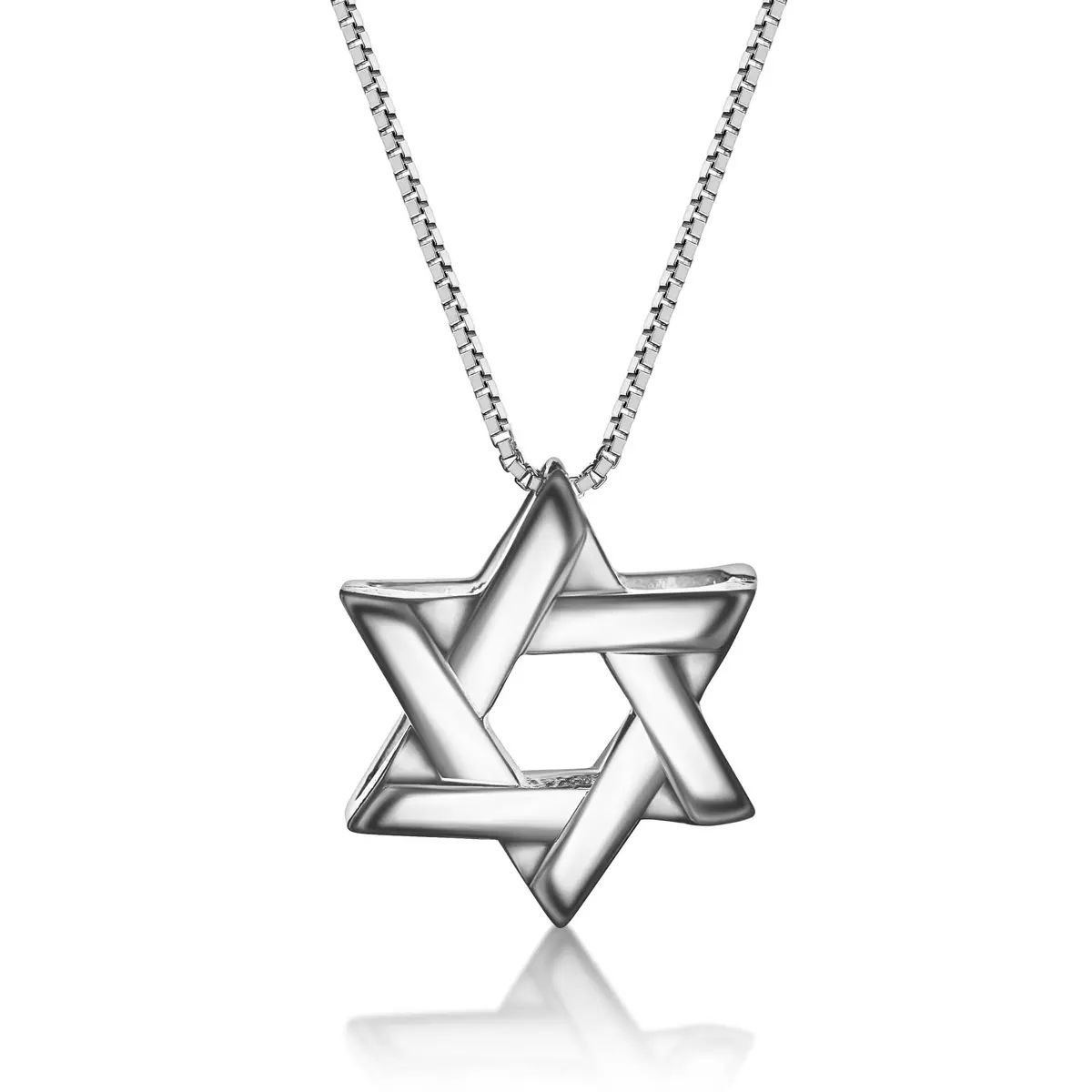 Sterling Silver Star Of David Pendant 1