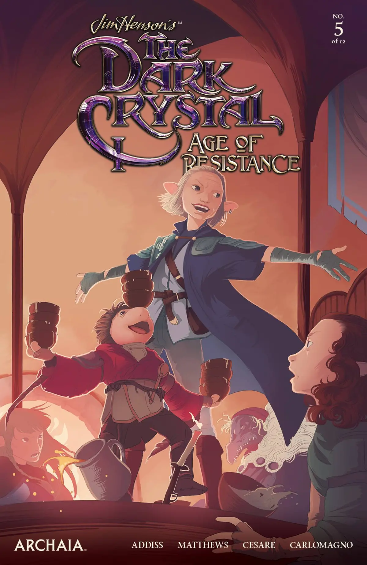 Jim Henson Dark Crystal Age Resistance #5 Cvr A Finden 1